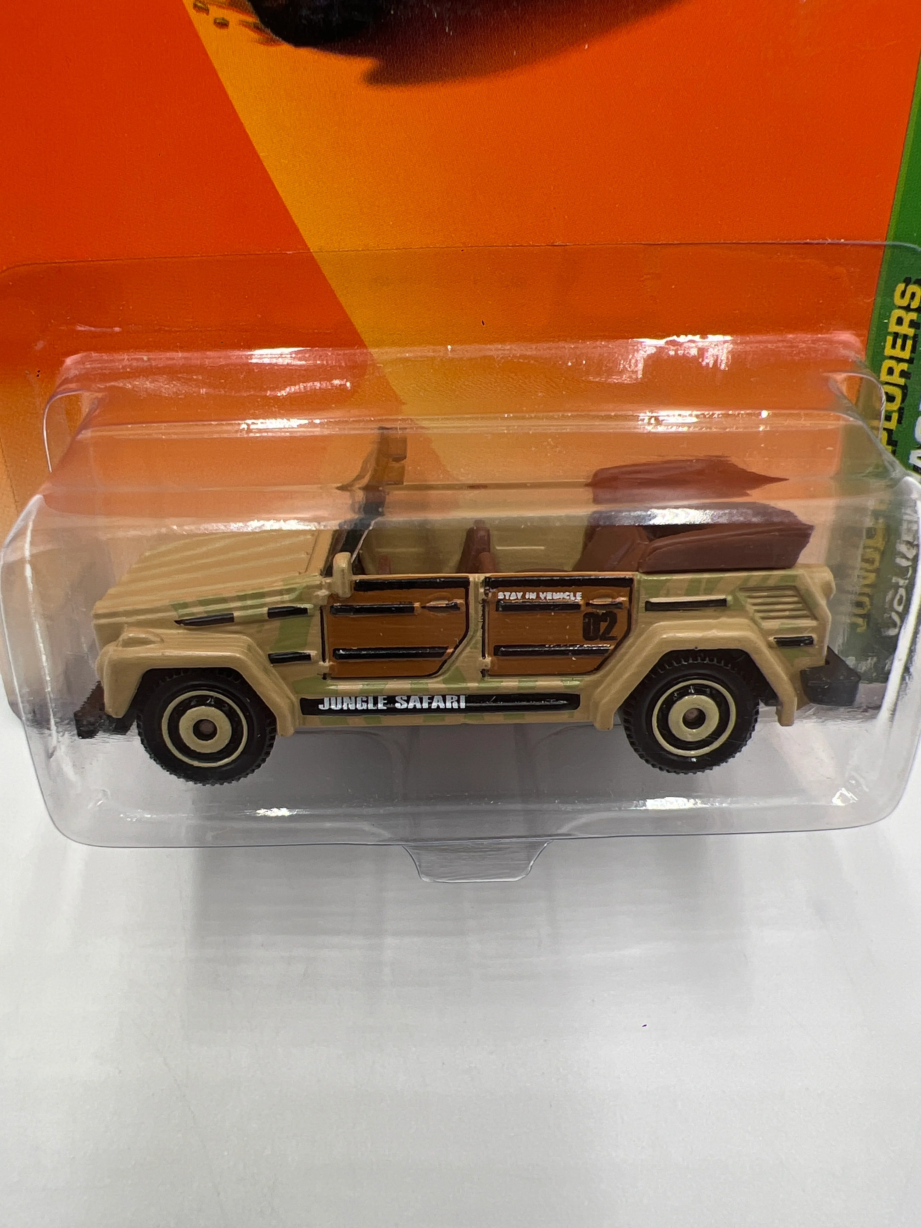 Matchbox Jungle Explorers #98 Volkswagen Type 181 210F - Image 3