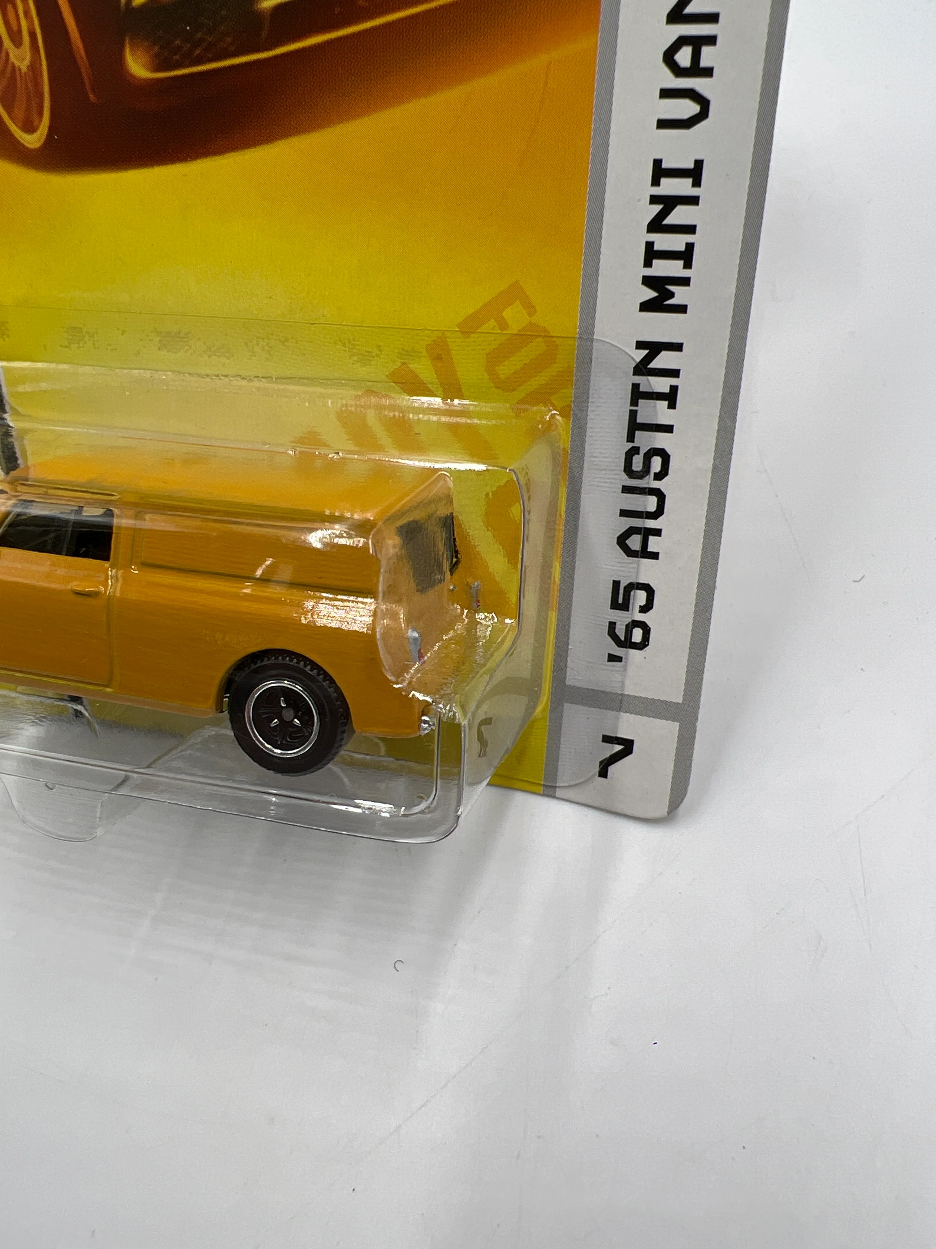 Matchbox Heritage Classics 65 Austin Mini Van Yellow #7 - Image 4