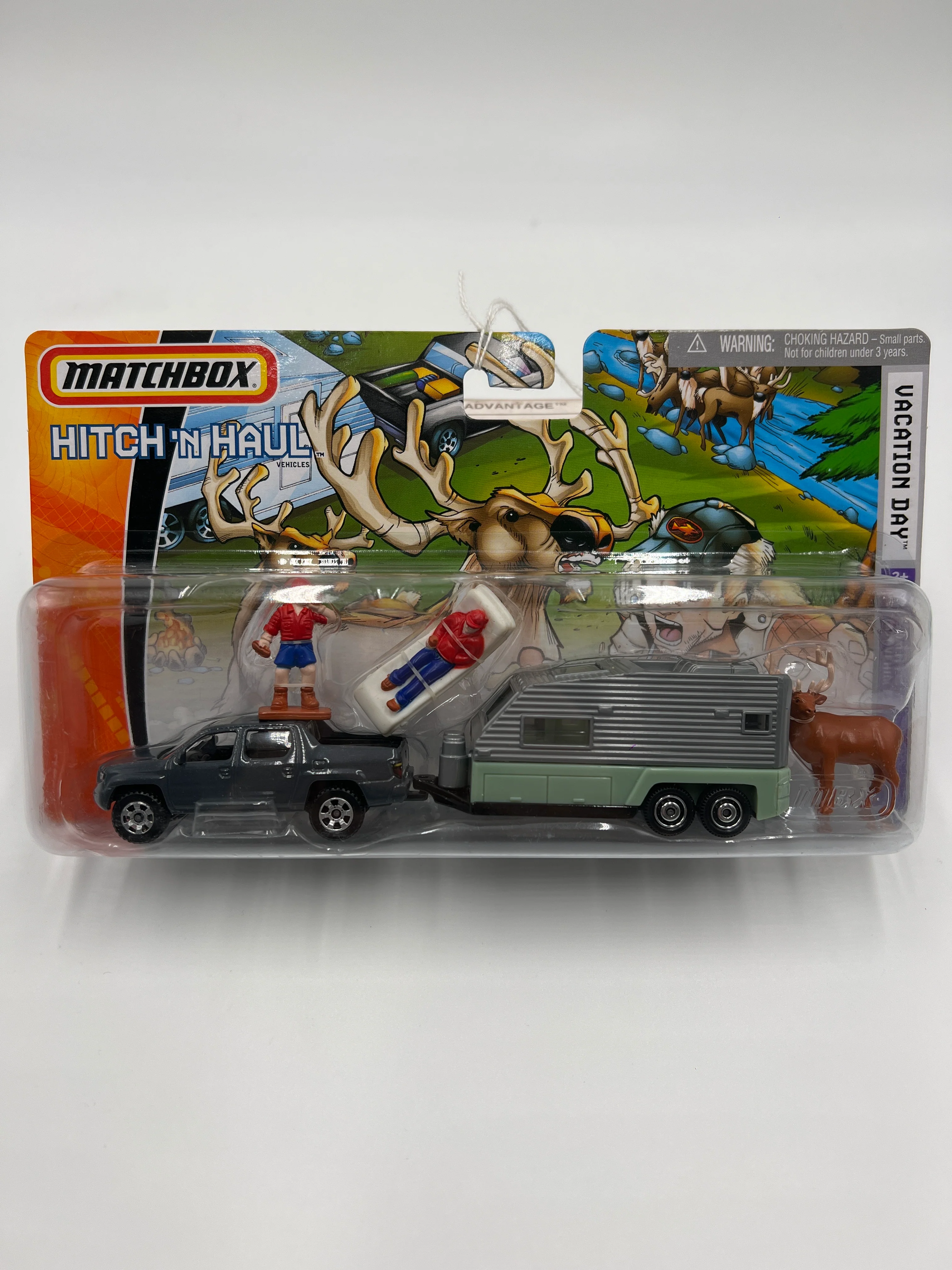 Matchbox Hitch N Haul Vacation Day Honda Ridgeline & Camper Trailer VHTF - Image 2