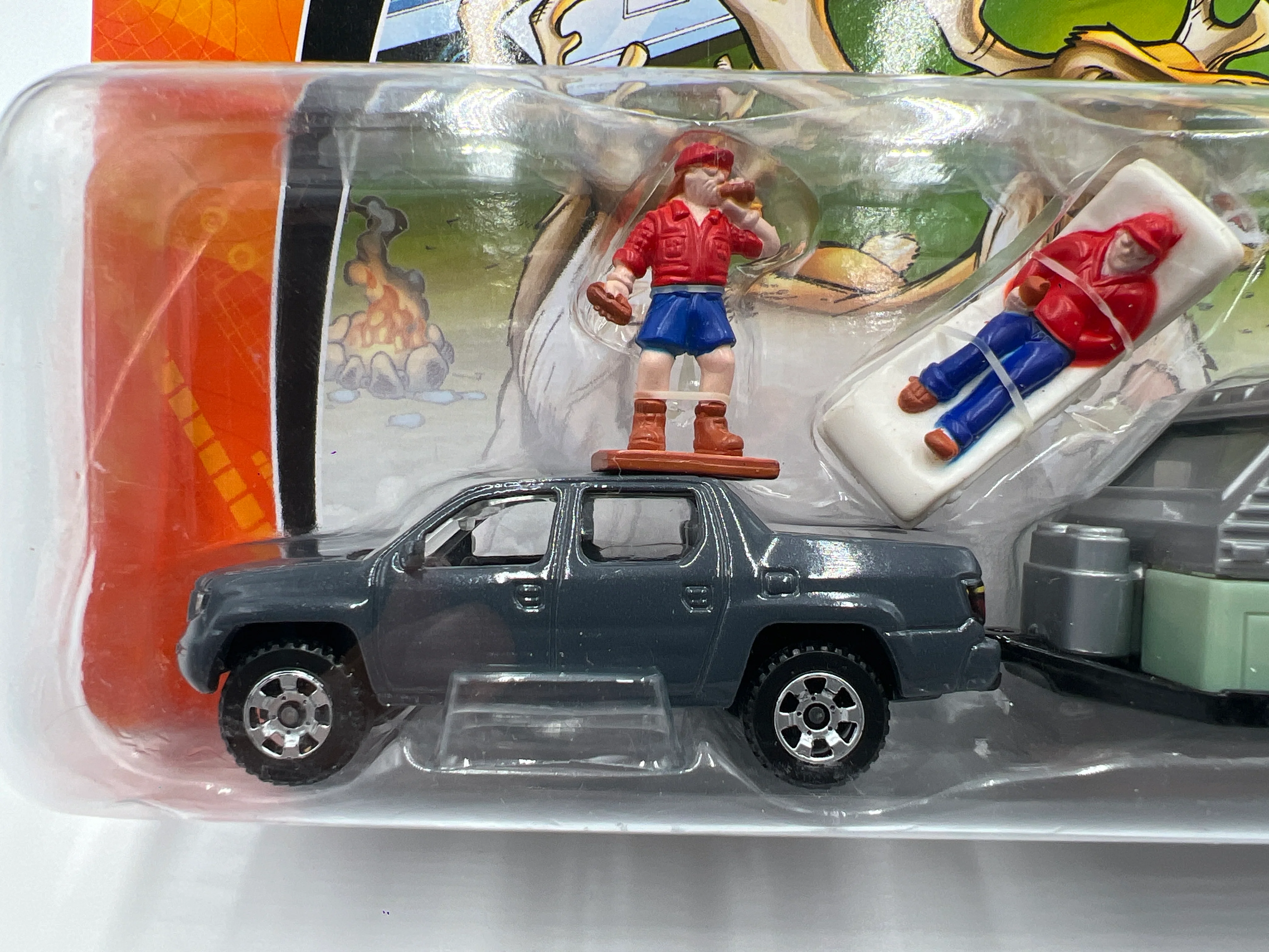Matchbox Hitch N Haul Vacation Day Honda Ridgeline & Camper Trailer VHTF - Image 3