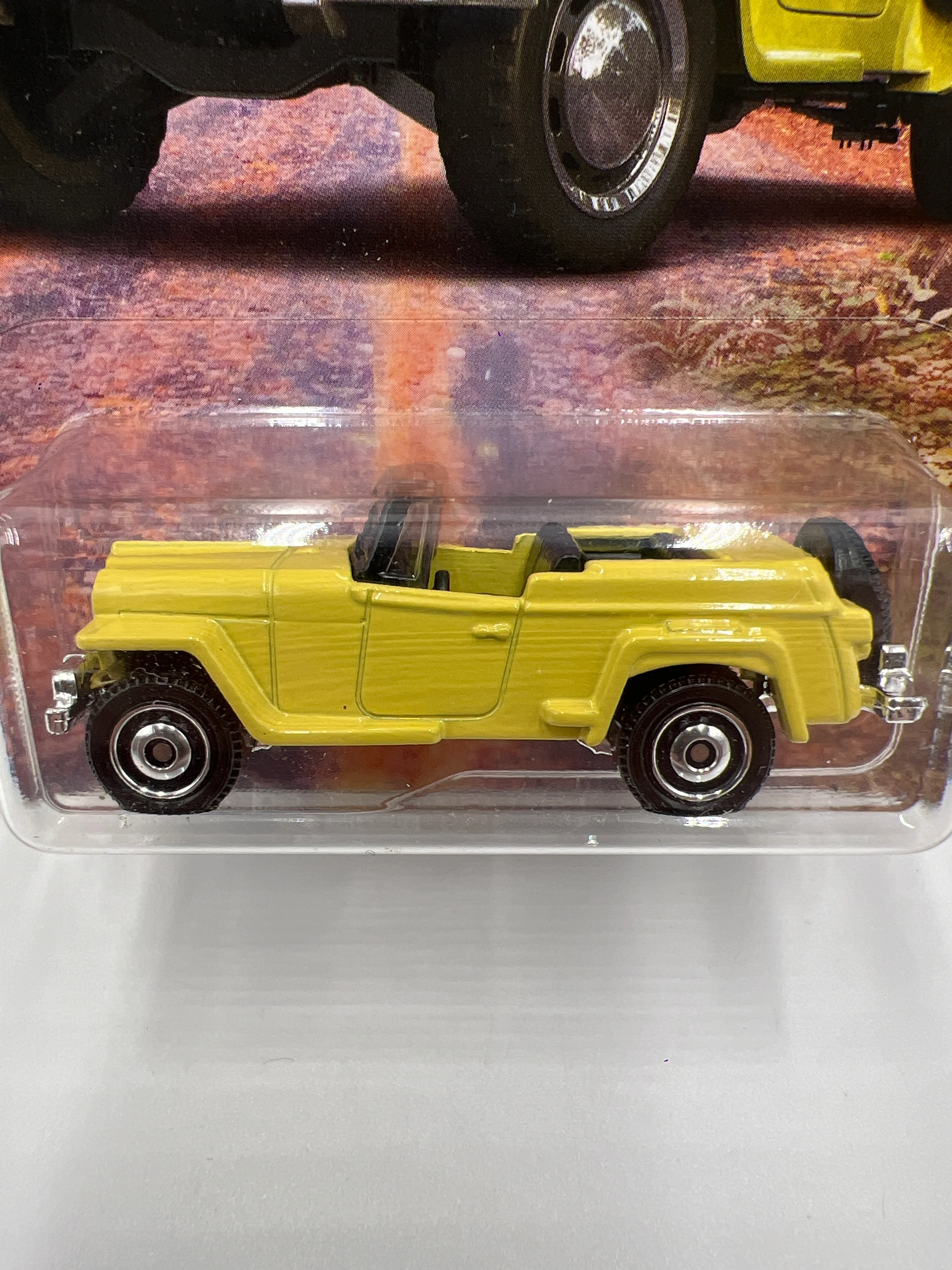 Matchbox Jeep Series 48 Willys Jeepster Yellow 157D - Image 3