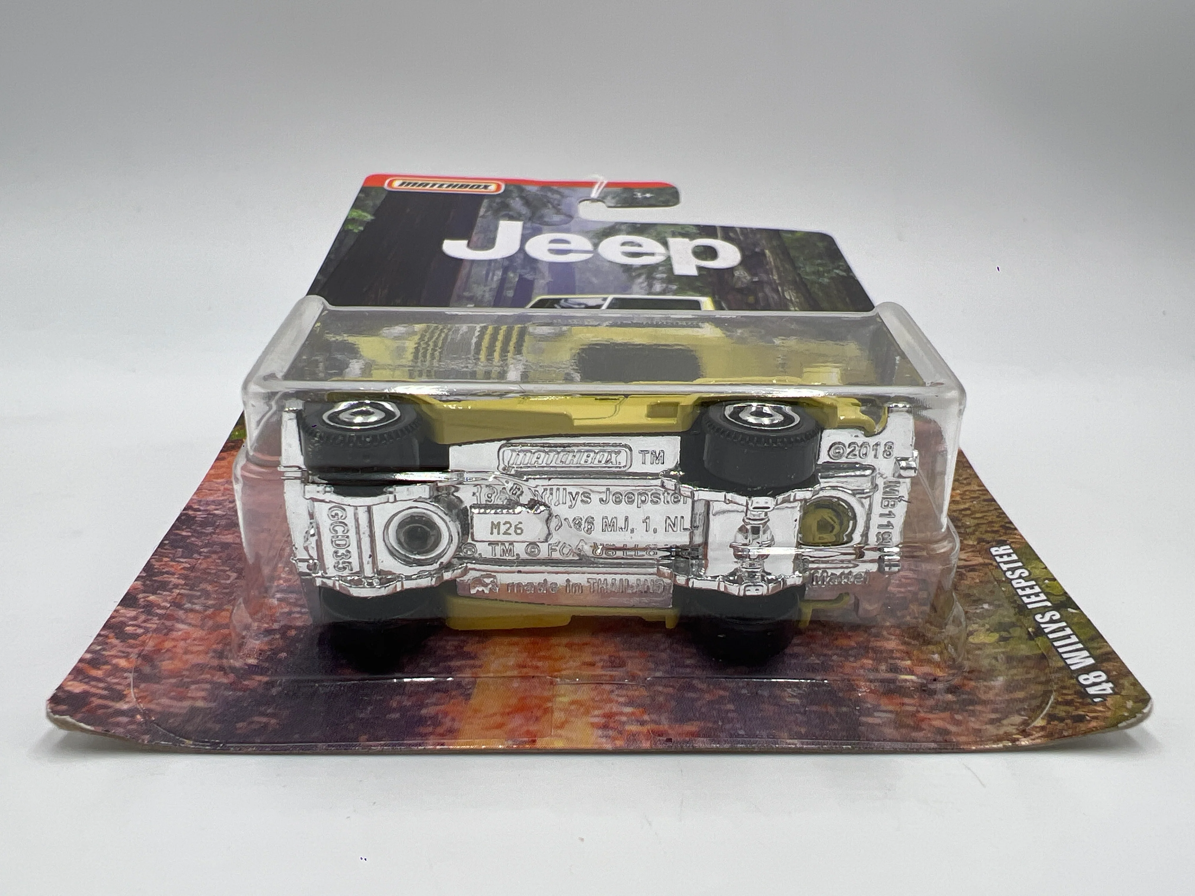 Matchbox Jeep Series 48 Willys Jeepster Yellow 157D - Image 6