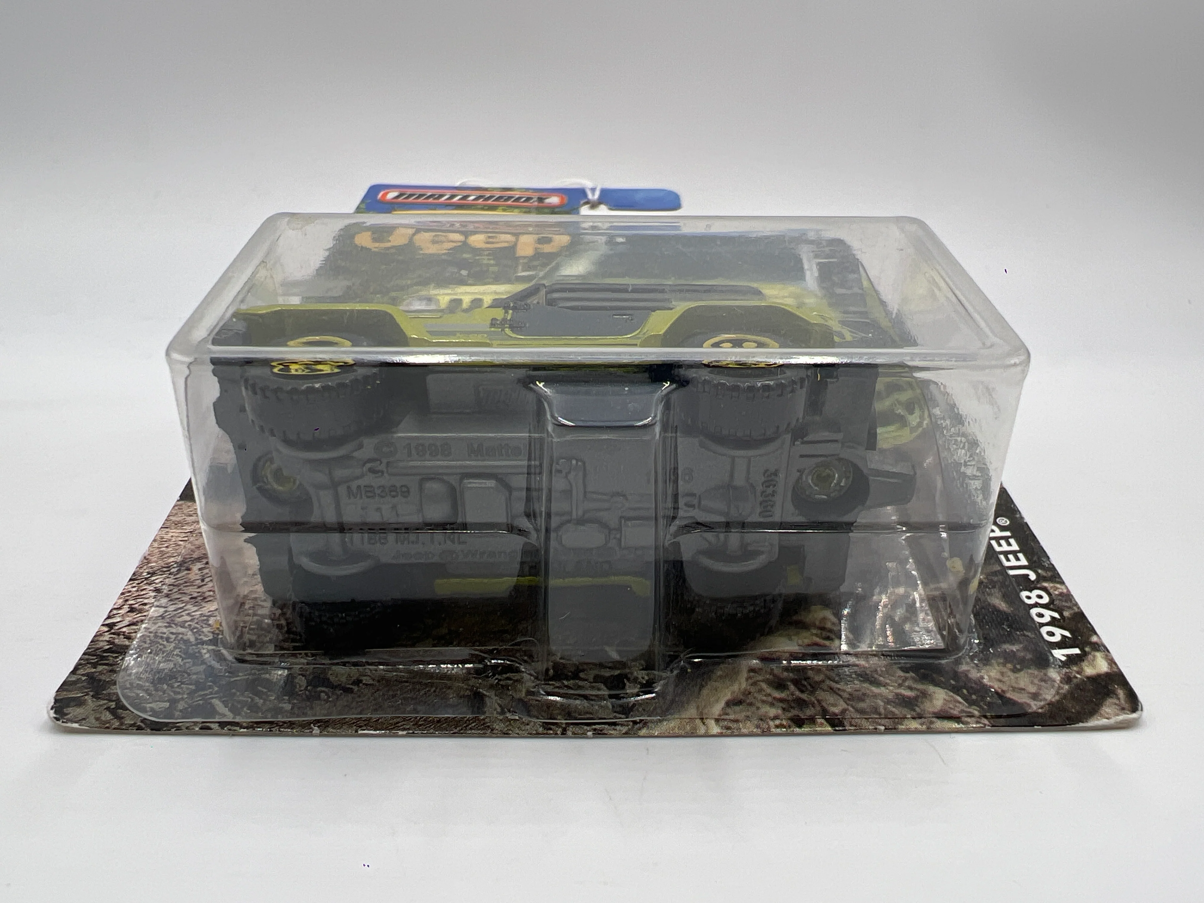 Matchbox Jeep Anniversary Edition Series 1998 Jeep Wrangler Green 160B - Image 6
