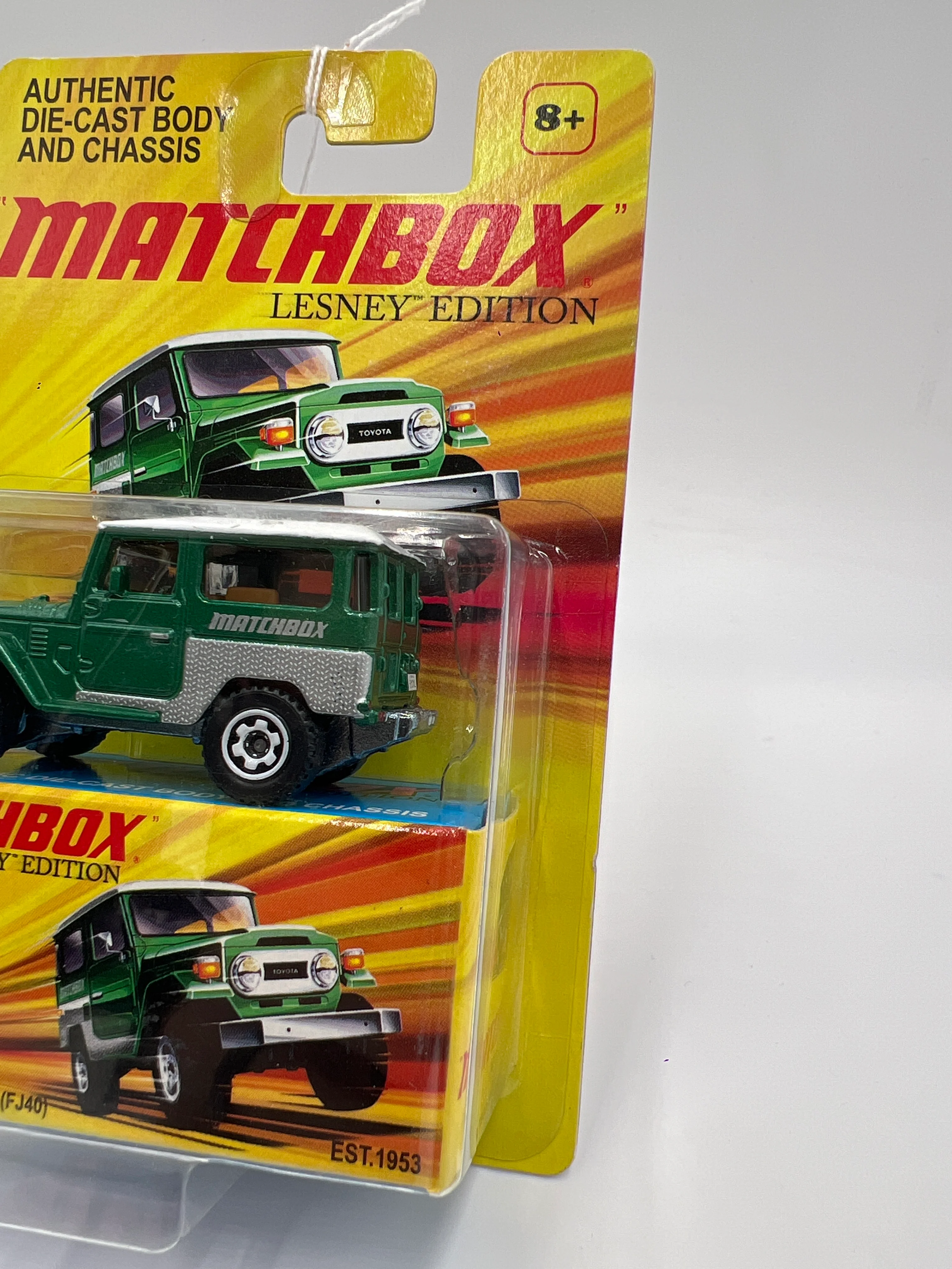 Matchbox Lesley Edition 68 Toyota Land Cruiser FJ40 Green - Image 3