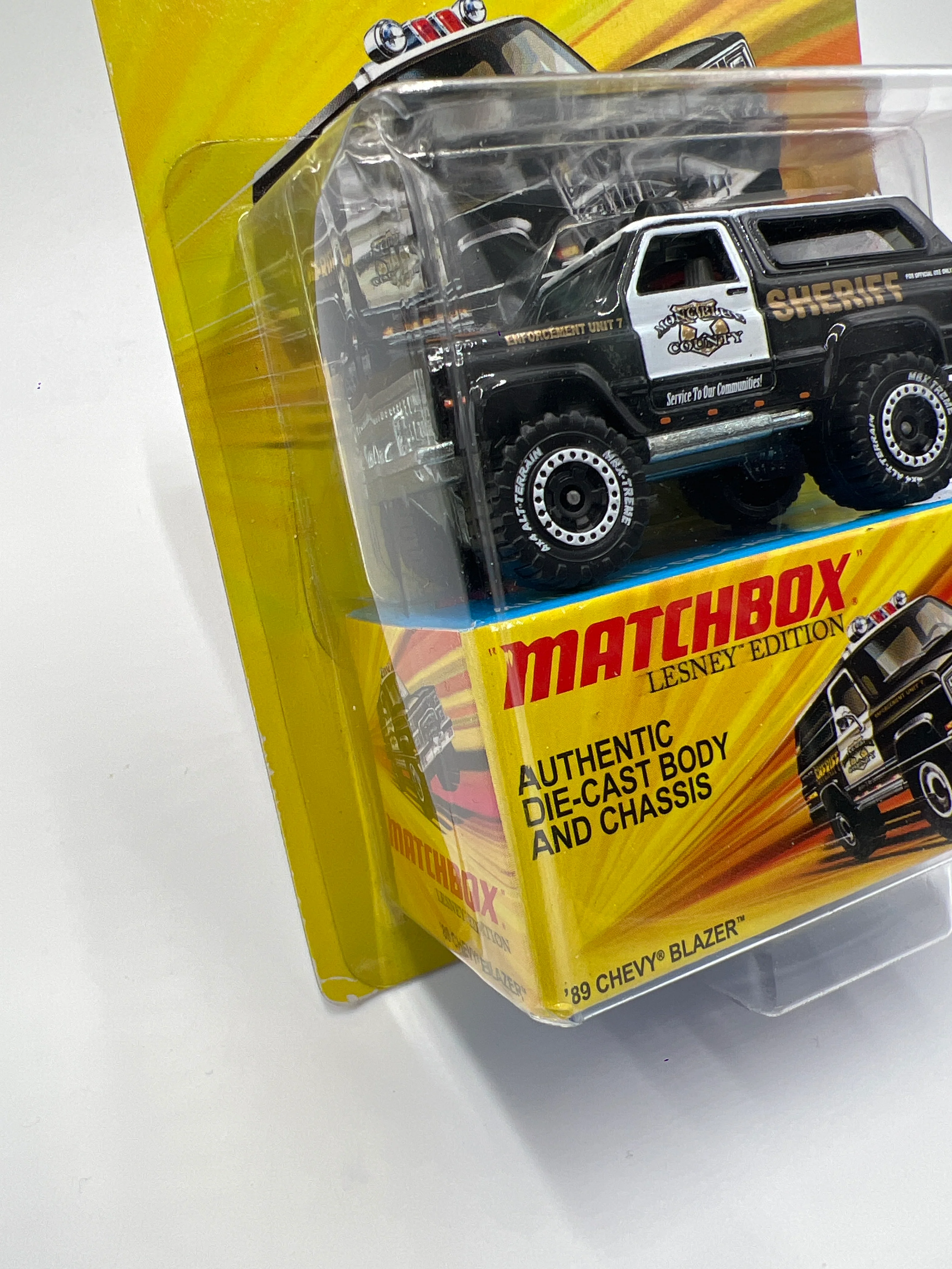 Matchbox Lesley Edition 89 Chevy Blazer Sheriff - Image 5