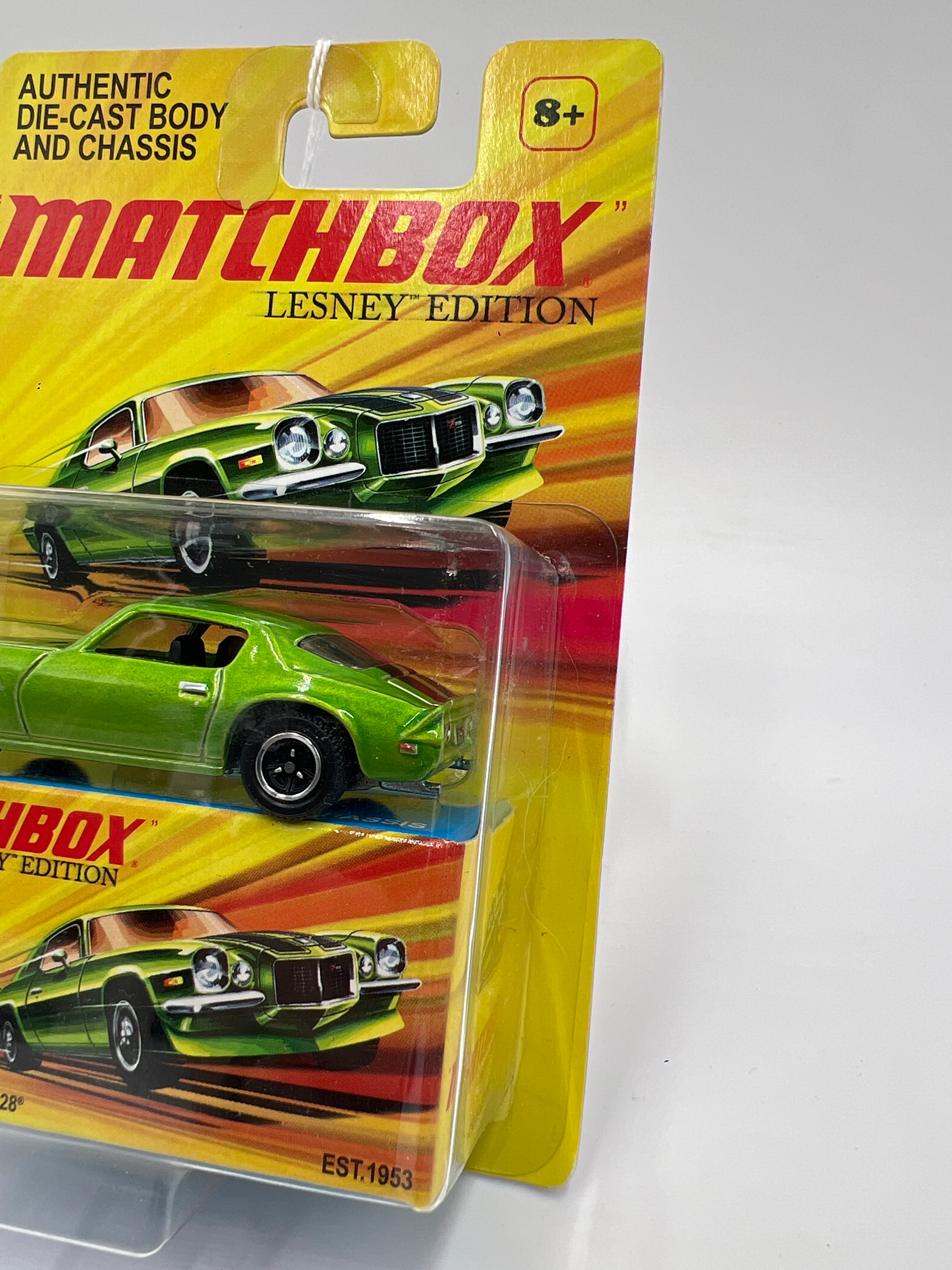 Matchbox Lesley Edition 71 Chevrolet Camaro Z-28 Green 162E - Image 4