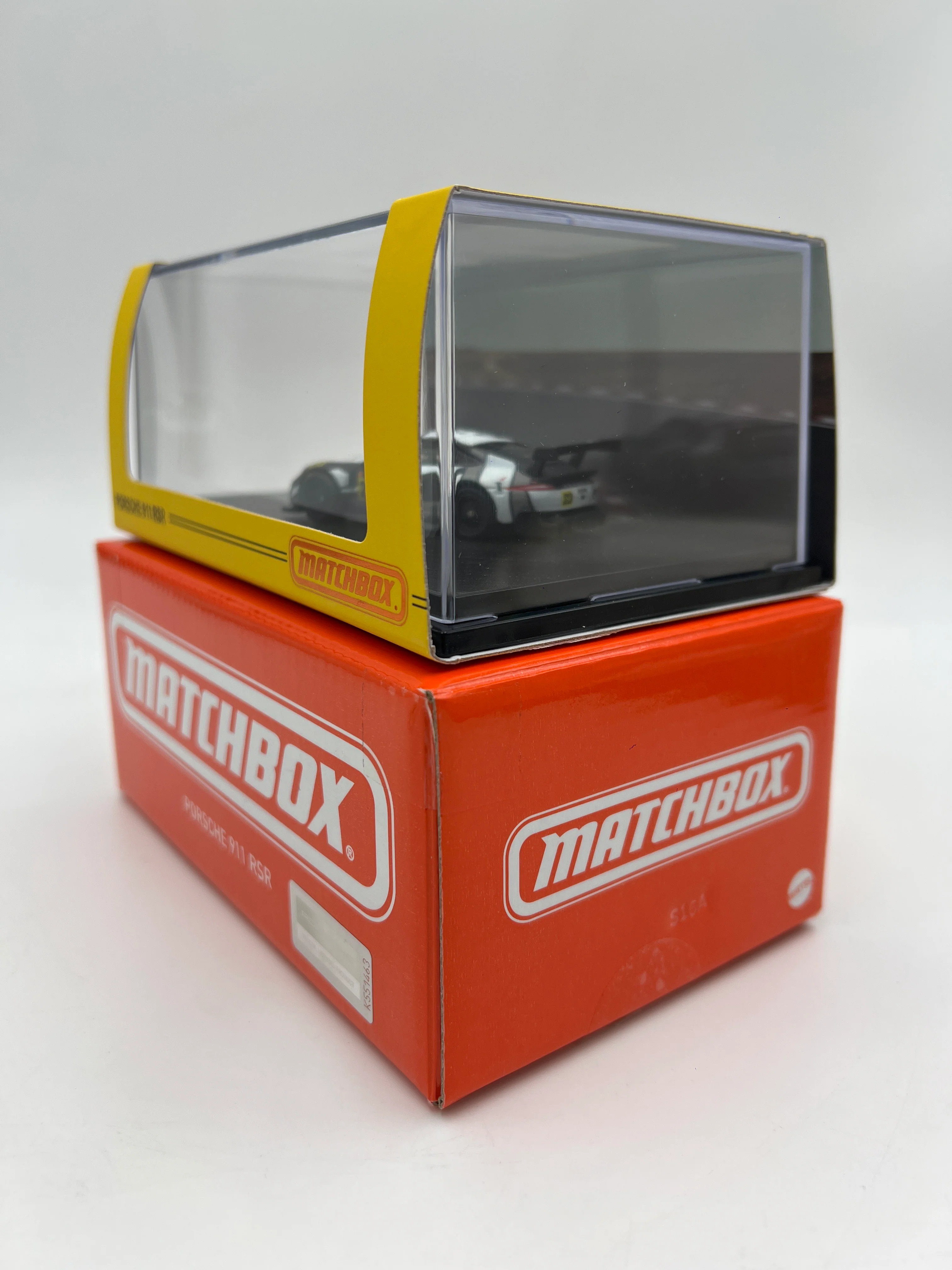 Matchbox Mattel Creations Porsche 911 RSR Black/White - Image 4