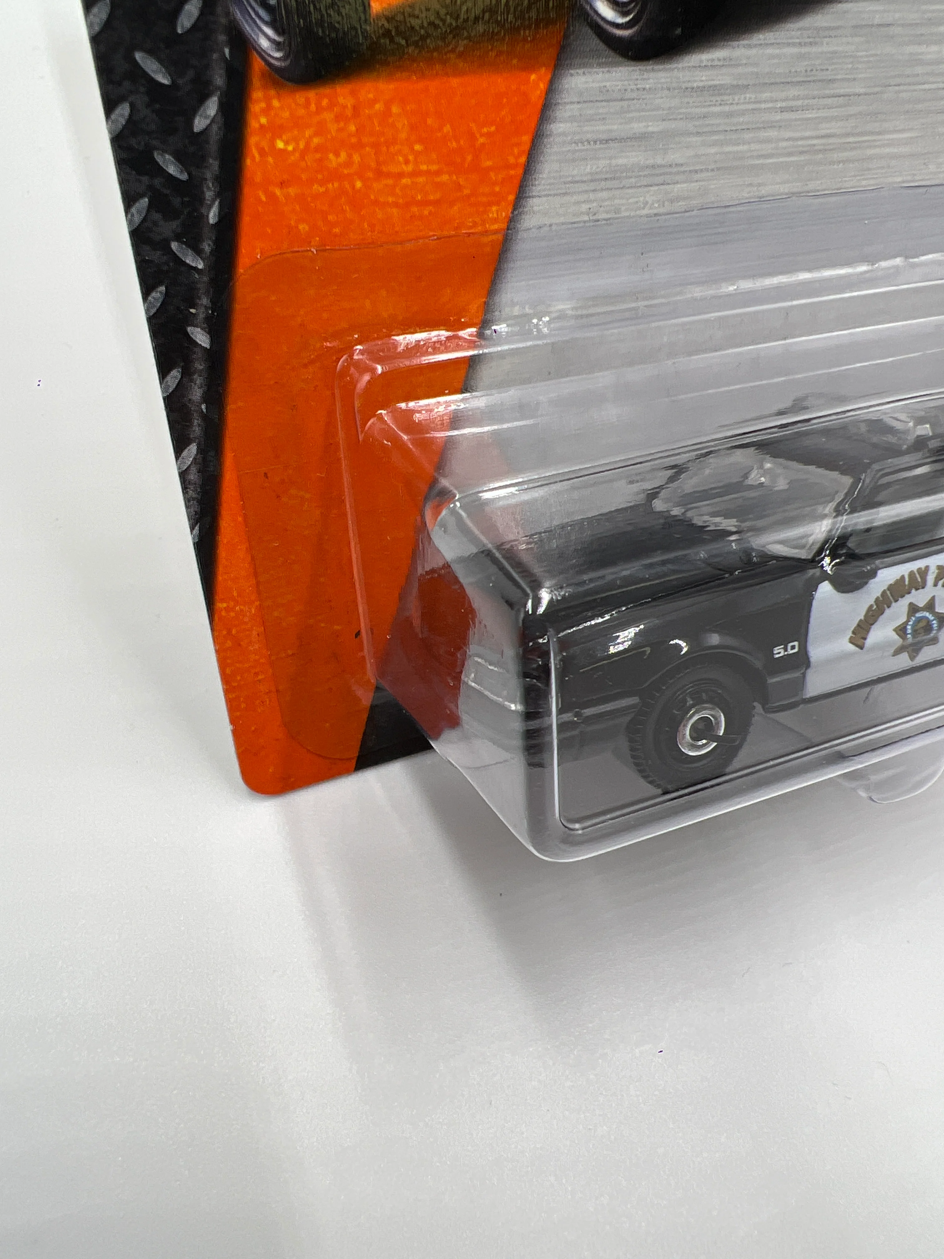 Matchbox MBX 2014 Collection 93 Ford Mustang LX SSP Highway Patrol Black 206C - Image 5