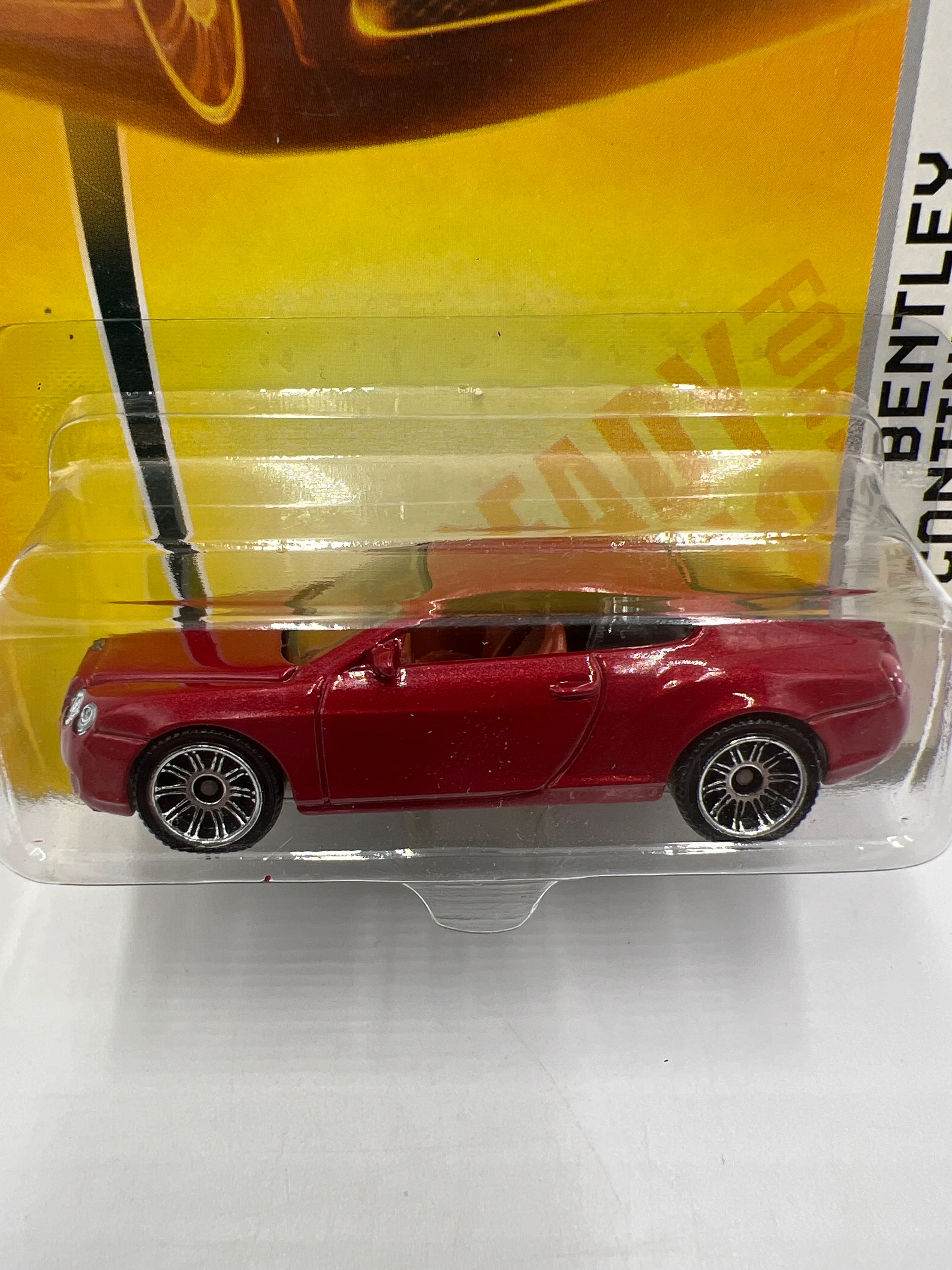 Matchbox MBX Metal #1 Bentley Continental Red - Image 3