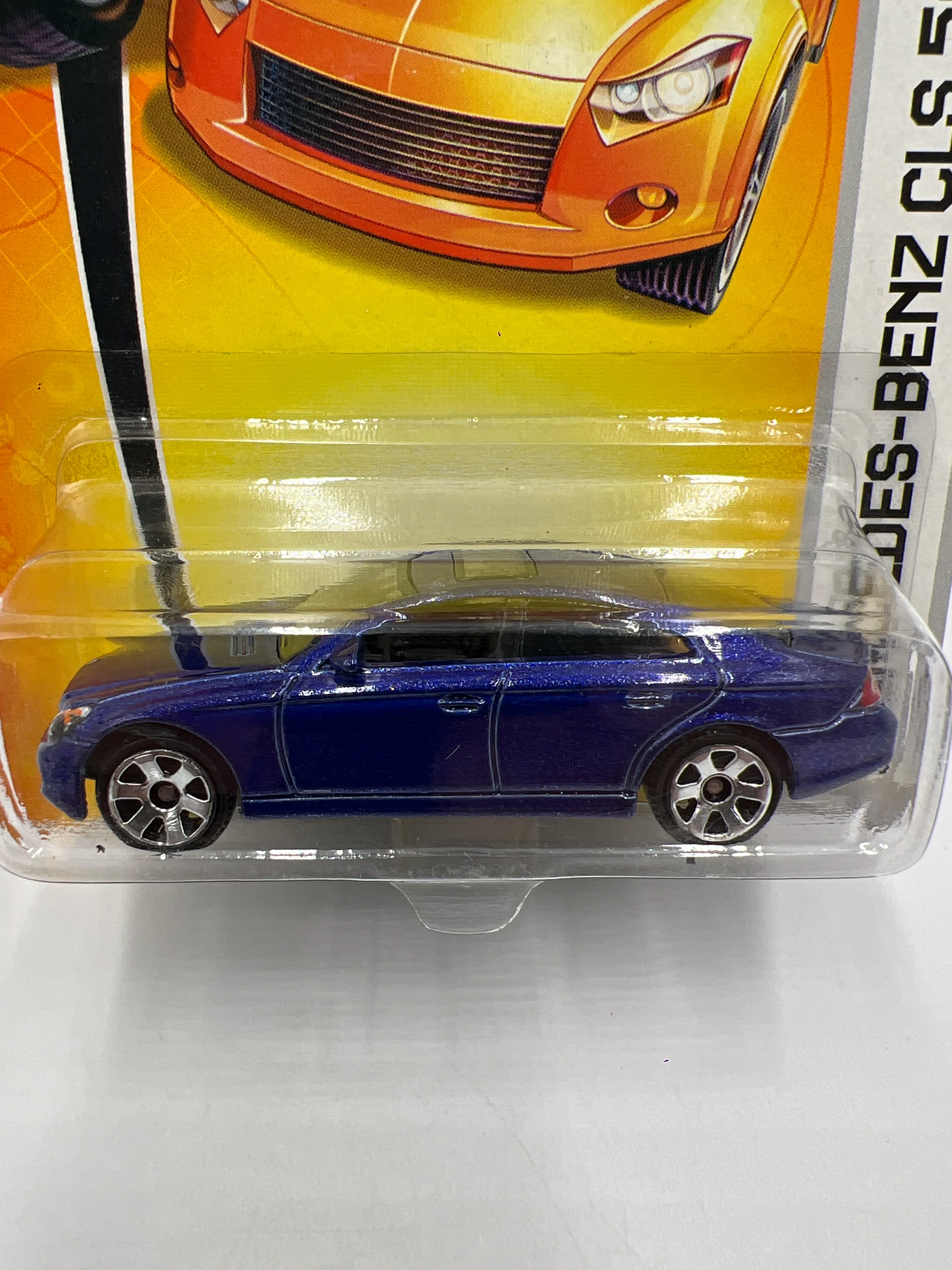 Matchbox MBX Metal #20 Mercedes-Benz CLS 500 Blue 207F - Image 3