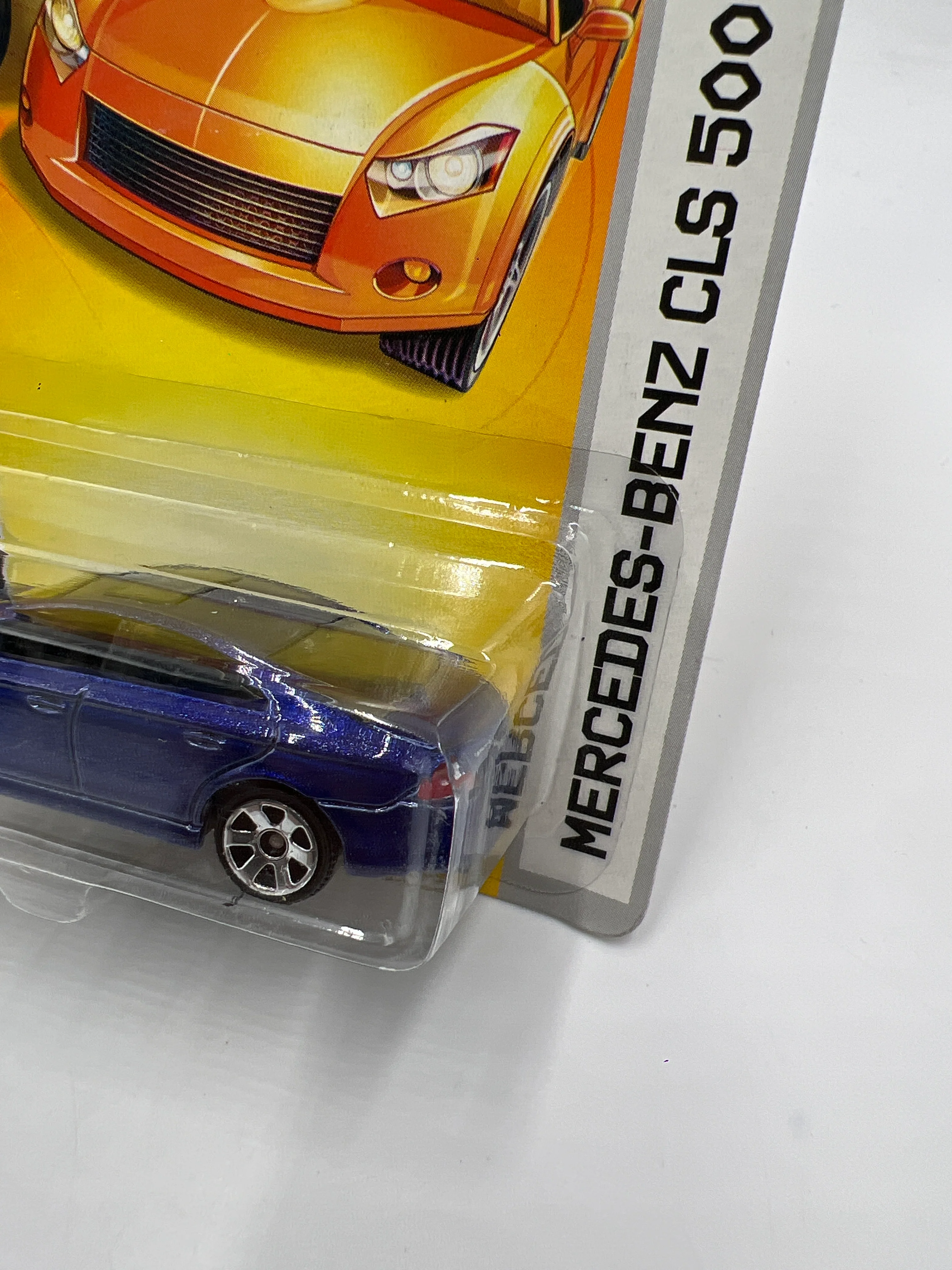 Matchbox MBX Metal #20 Mercedes-Benz CLS 500 Blue 207F - Image 4
