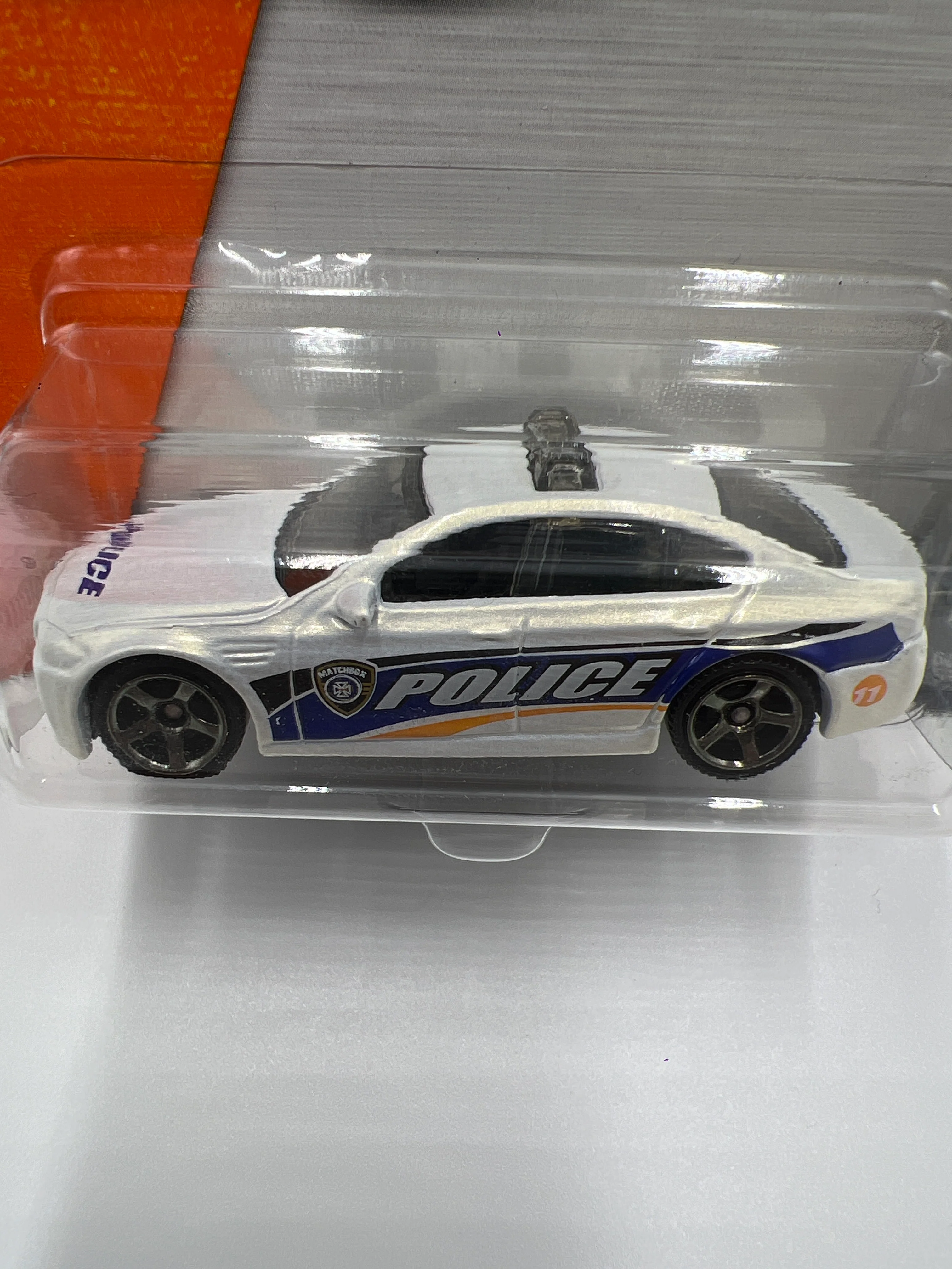Matchbox MBX Heroic Rescue #68 BMW M5 Police White 206B - Image 3
