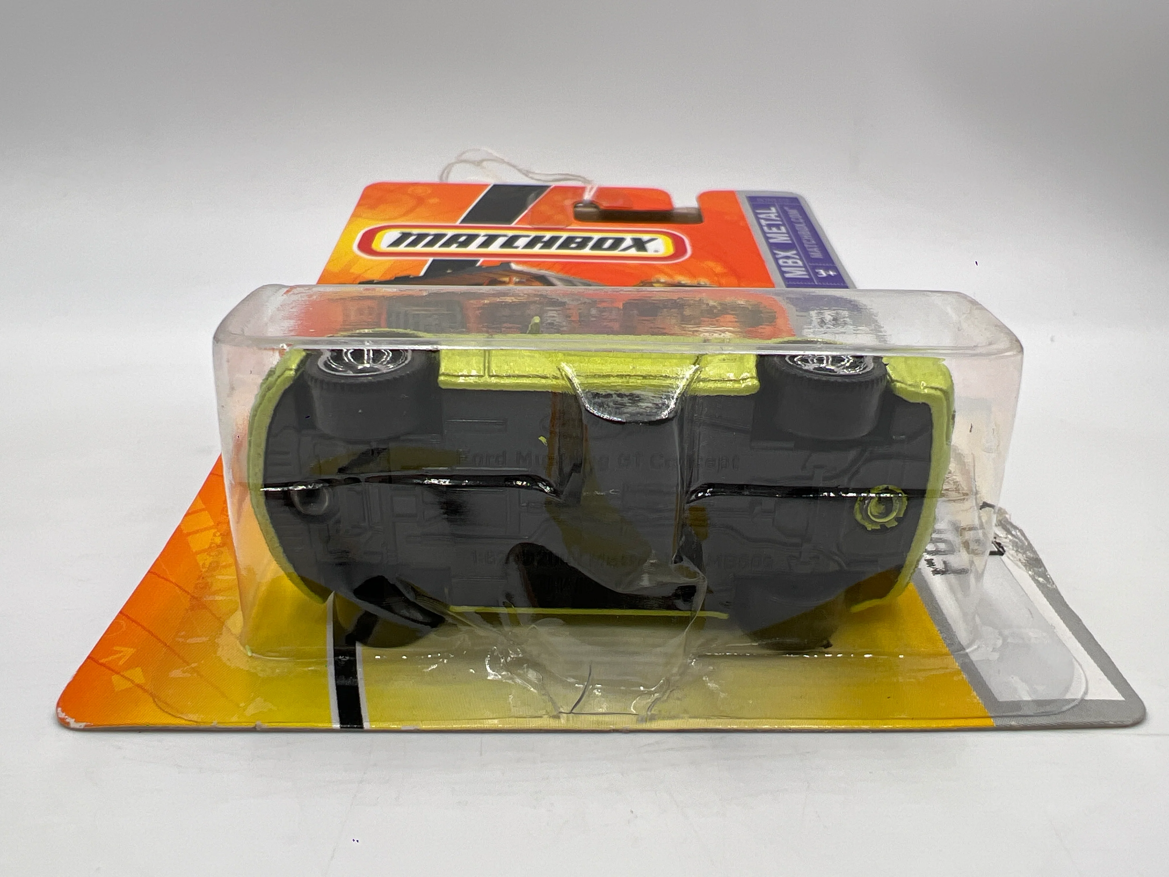 Matchbox MBX Metal #16 Ford Mustang GT Concept Green Blister/Card Not Perfect 216D - Image 7