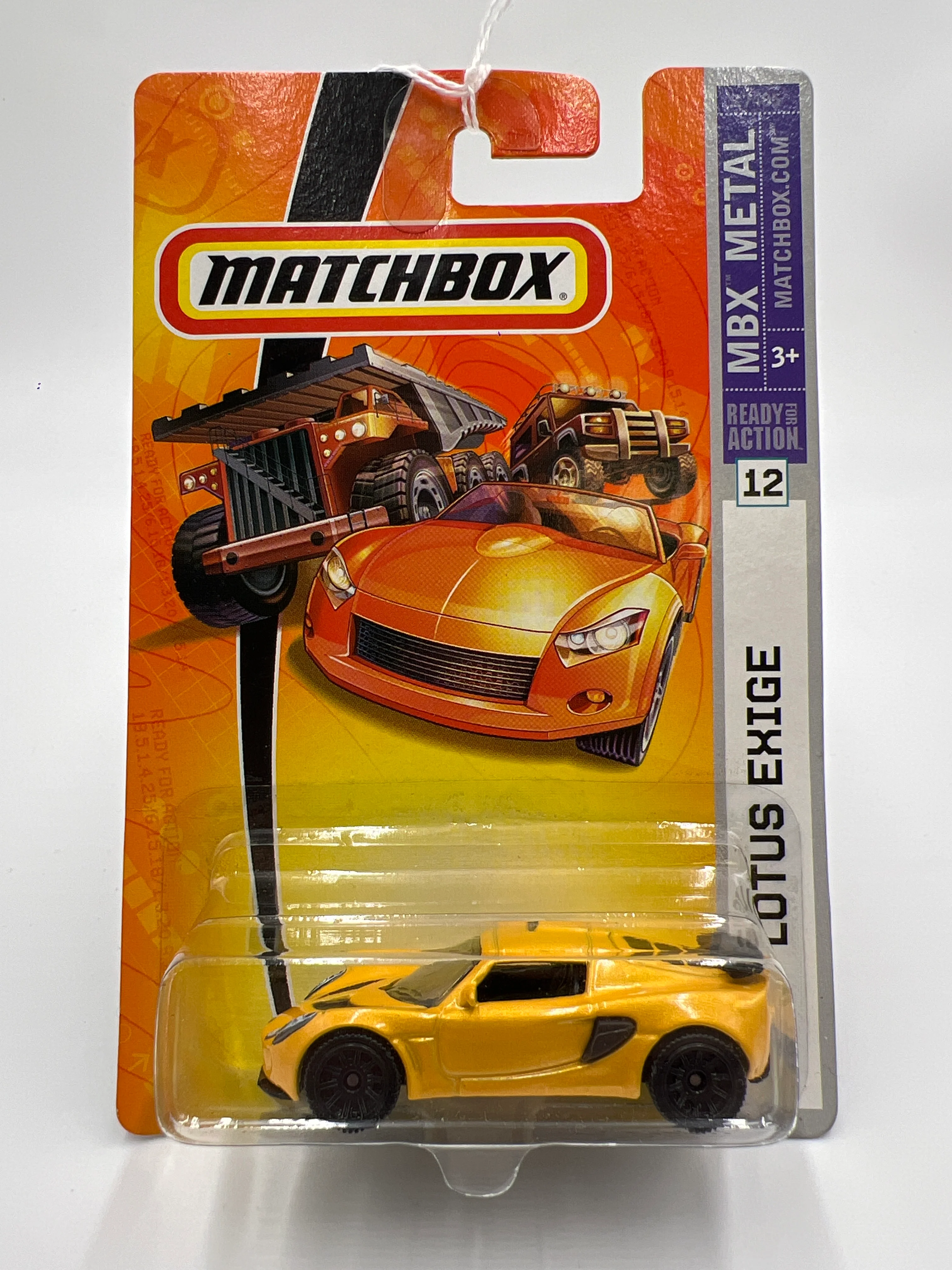 Matchbox MBX Metal #12 Lotus Exige Yellow 207A - Image 2