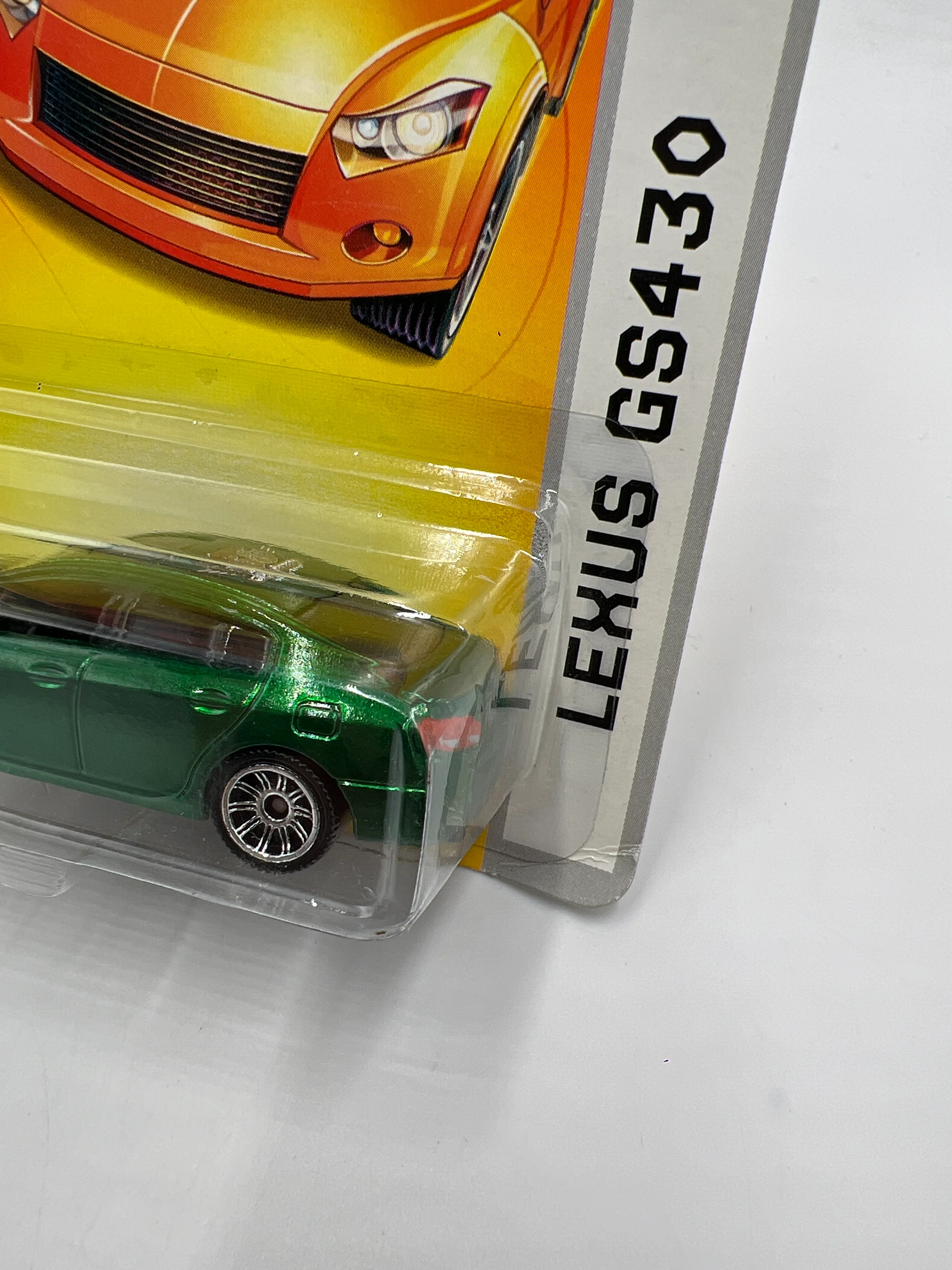 Matchbox MBX Metal #23 55th Anniversary Lexus GS430 Emerald Green 216M - Image 4