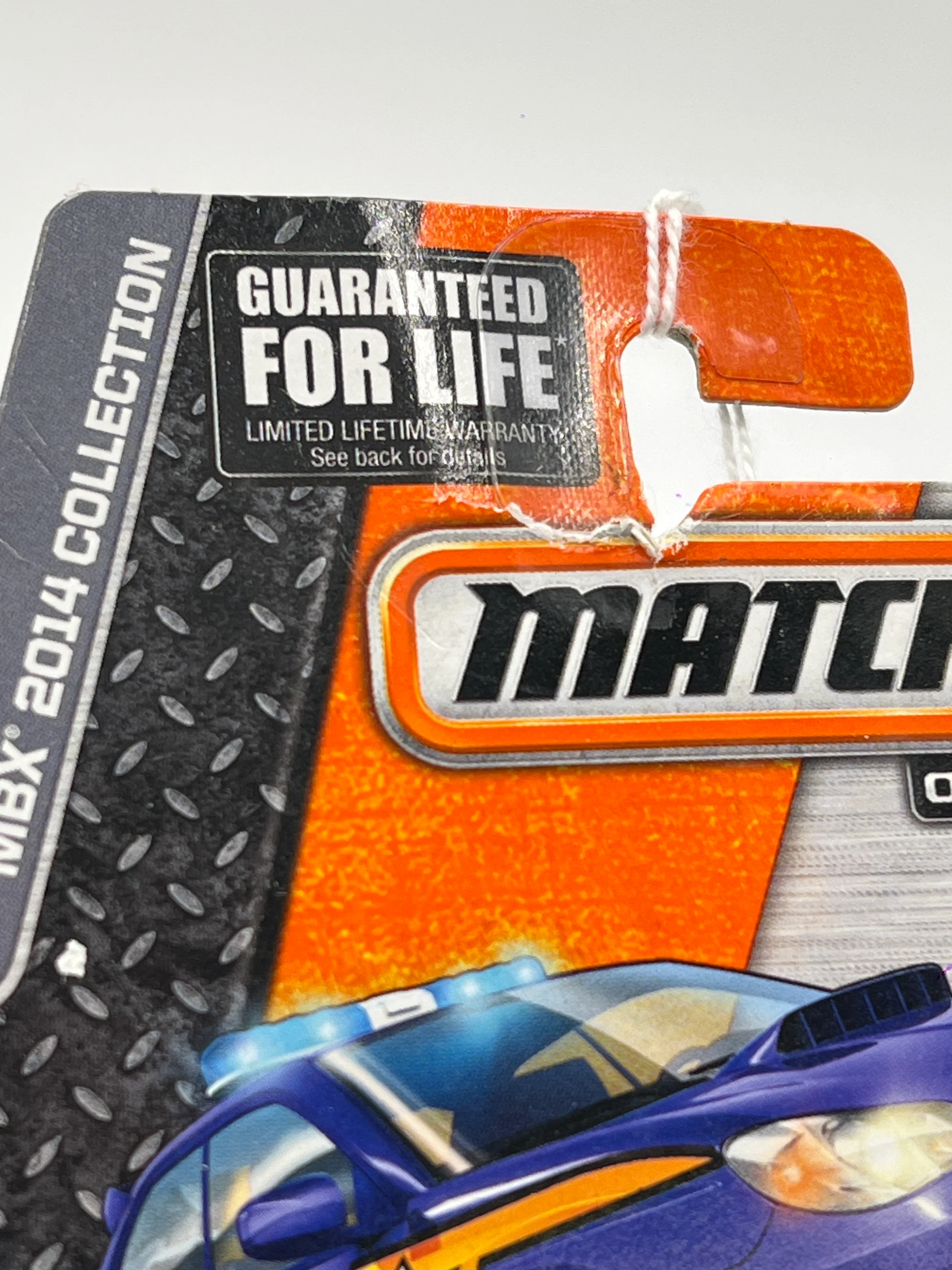 Matchbox MBX 2014 Collection Subaru Impreza WRX Police Blue Bad Card 208B - Image 7