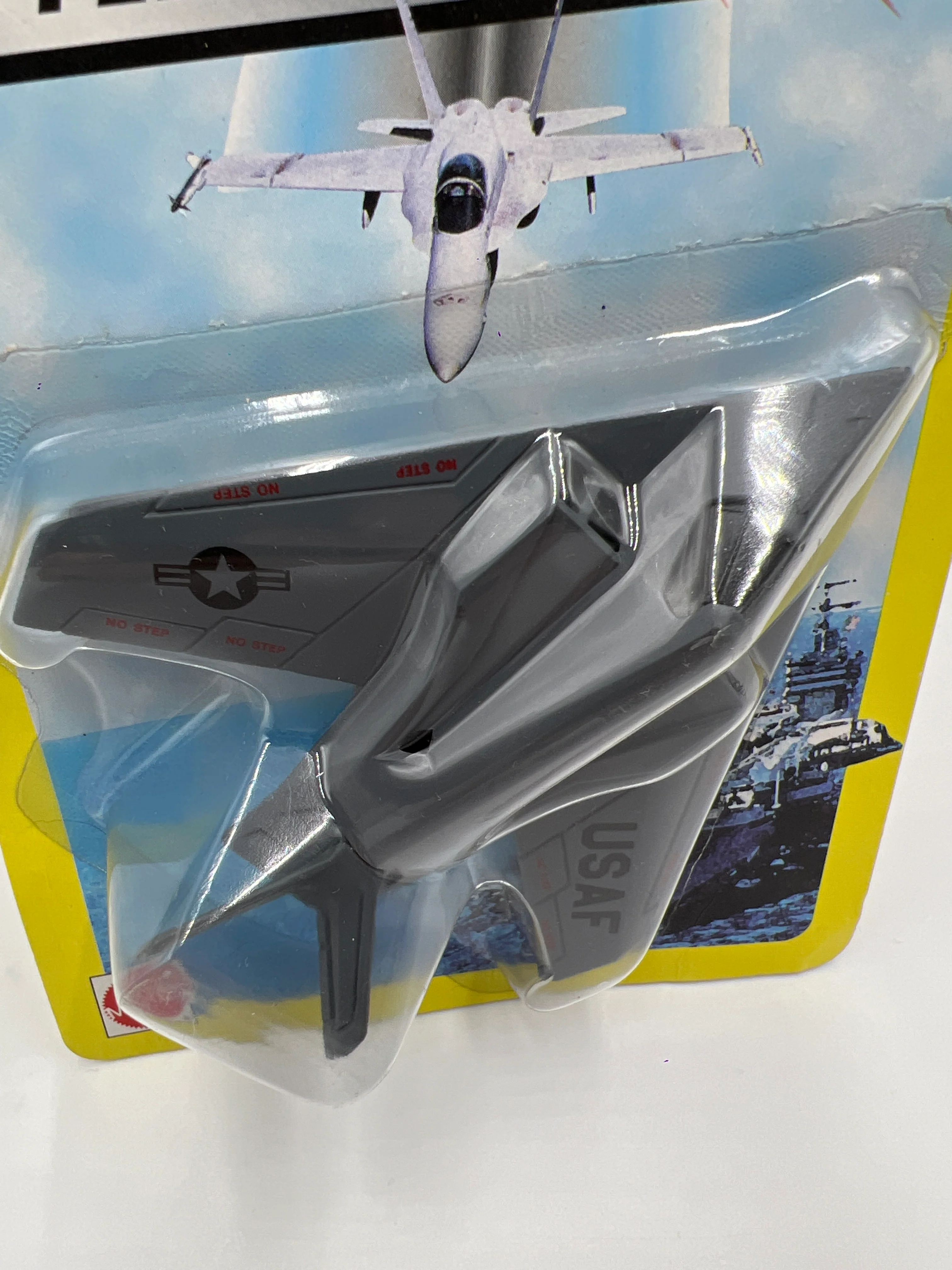 Matchbox Military The Feel Of Real Steel #7 F-117A Stealth Fighter USAF SS7 - Image 3