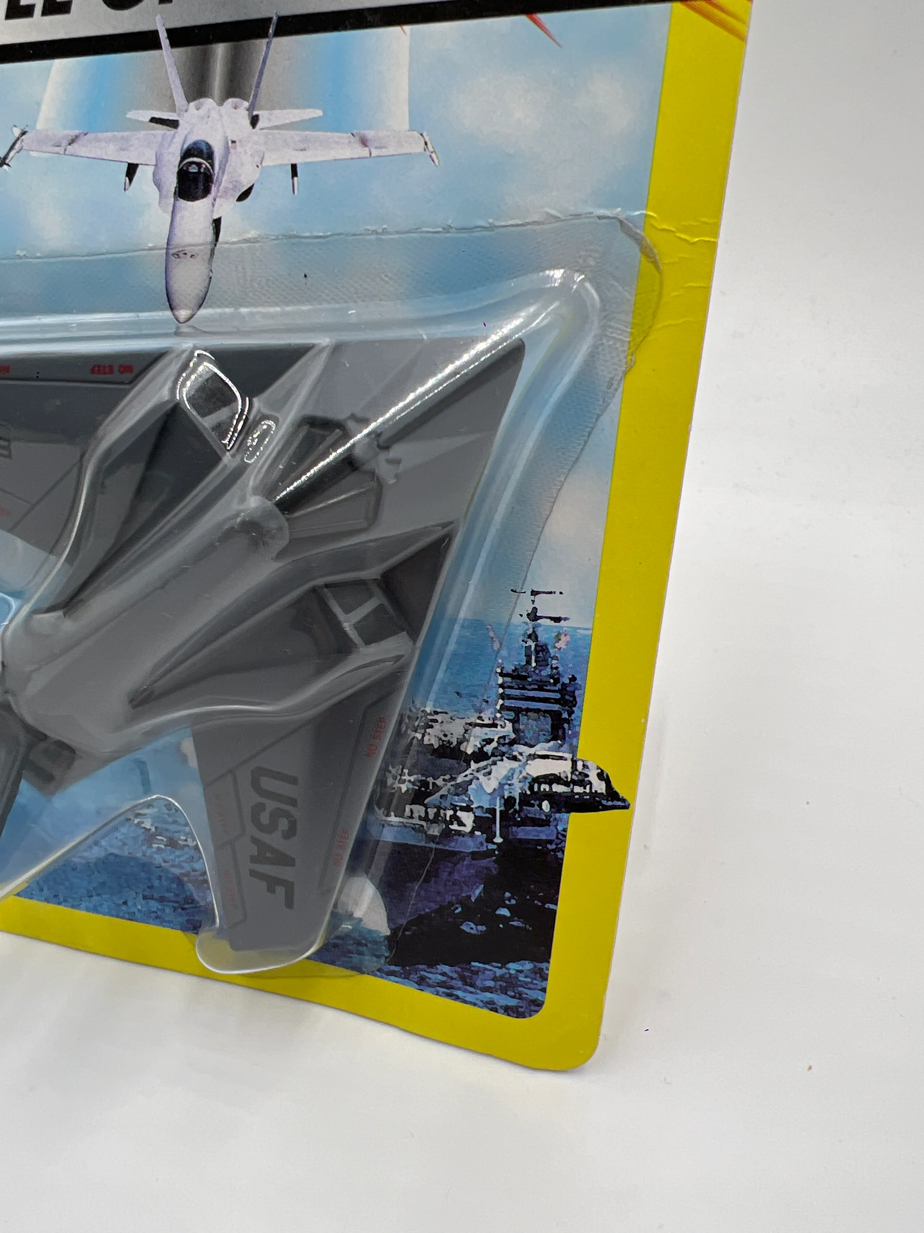 Matchbox Military The Feel Of Real Steel #7 F-117A Stealth Fighter USAF SS7 - Image 4
