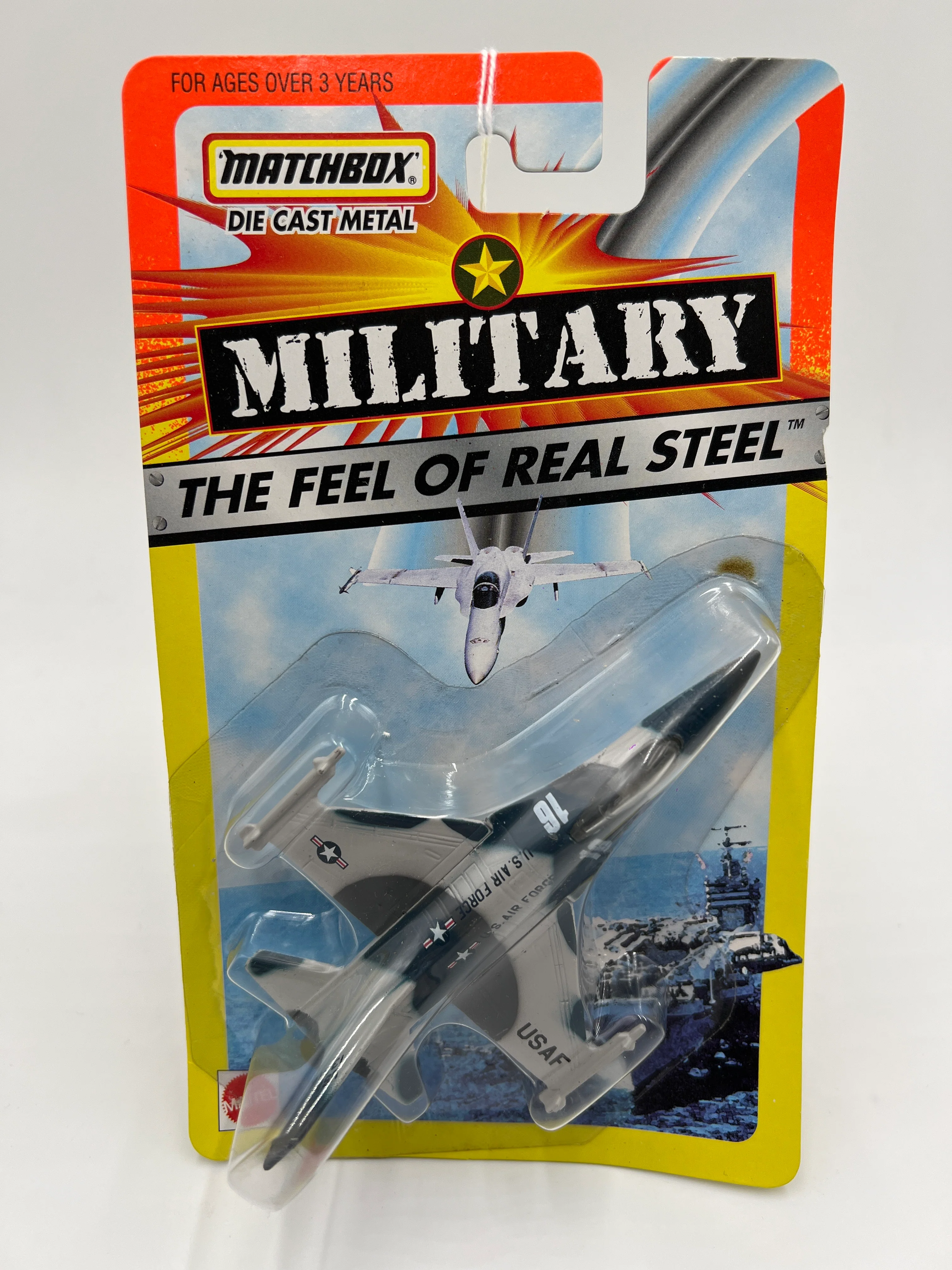 Matchbox Military The Feel Of Real Steel #1 F16 A Falcon USAF - Image 2