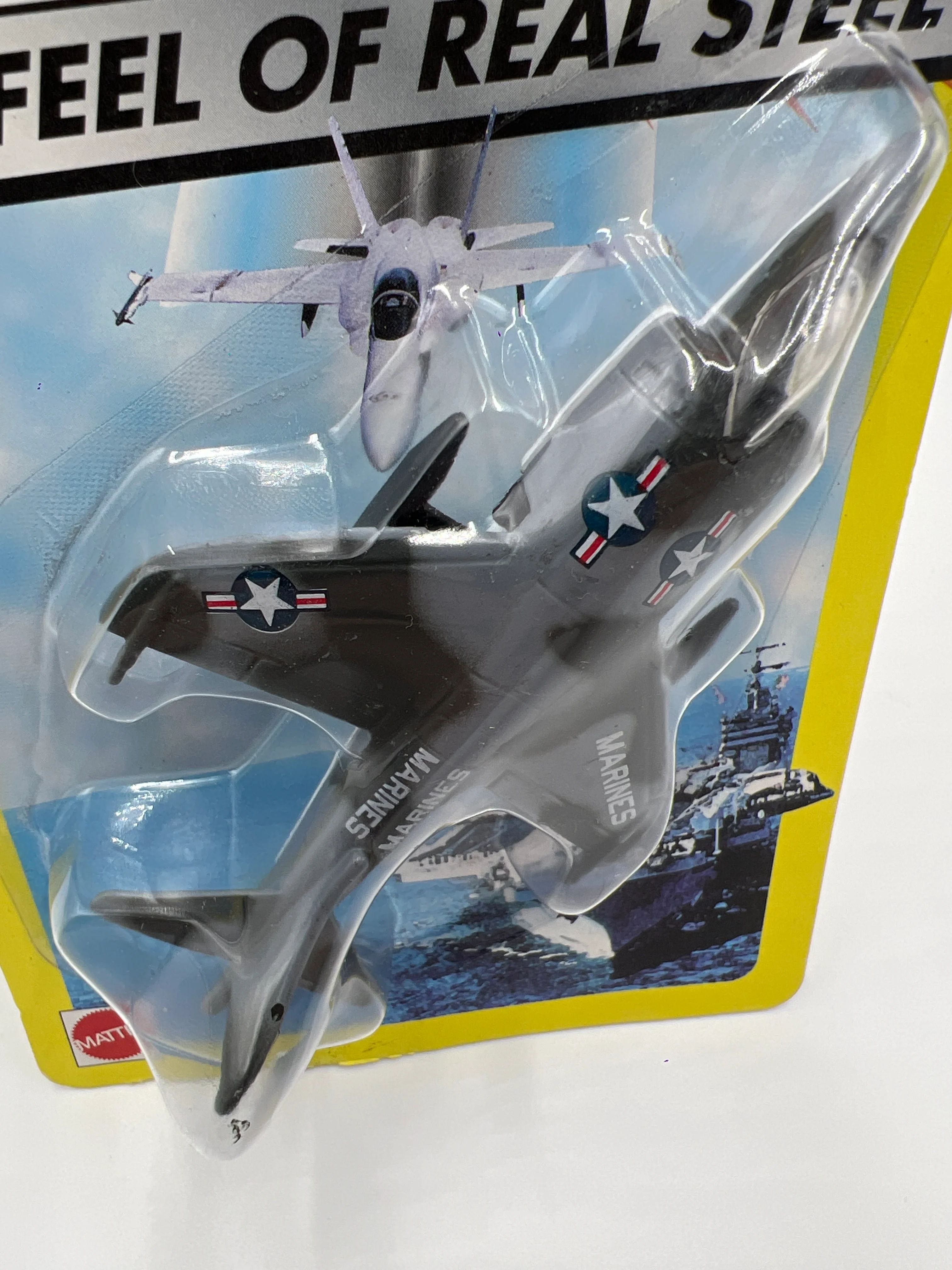 Matchbox Military The Feel Of Real Steel #6 Harrier Jet Marines - Image 3