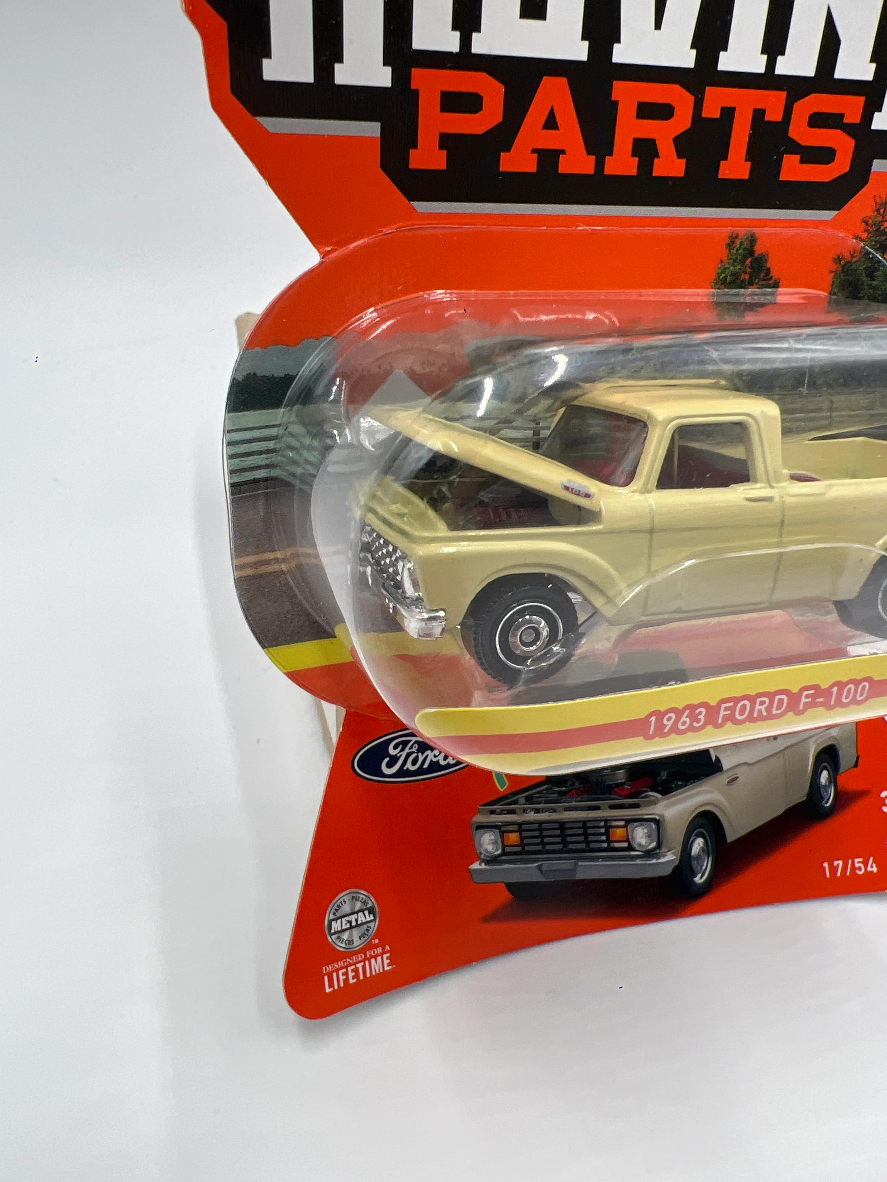 Matchbox Moving Parts #17 1963 Ford F-100 Card Not Perfect See Pics 165C - Image 5