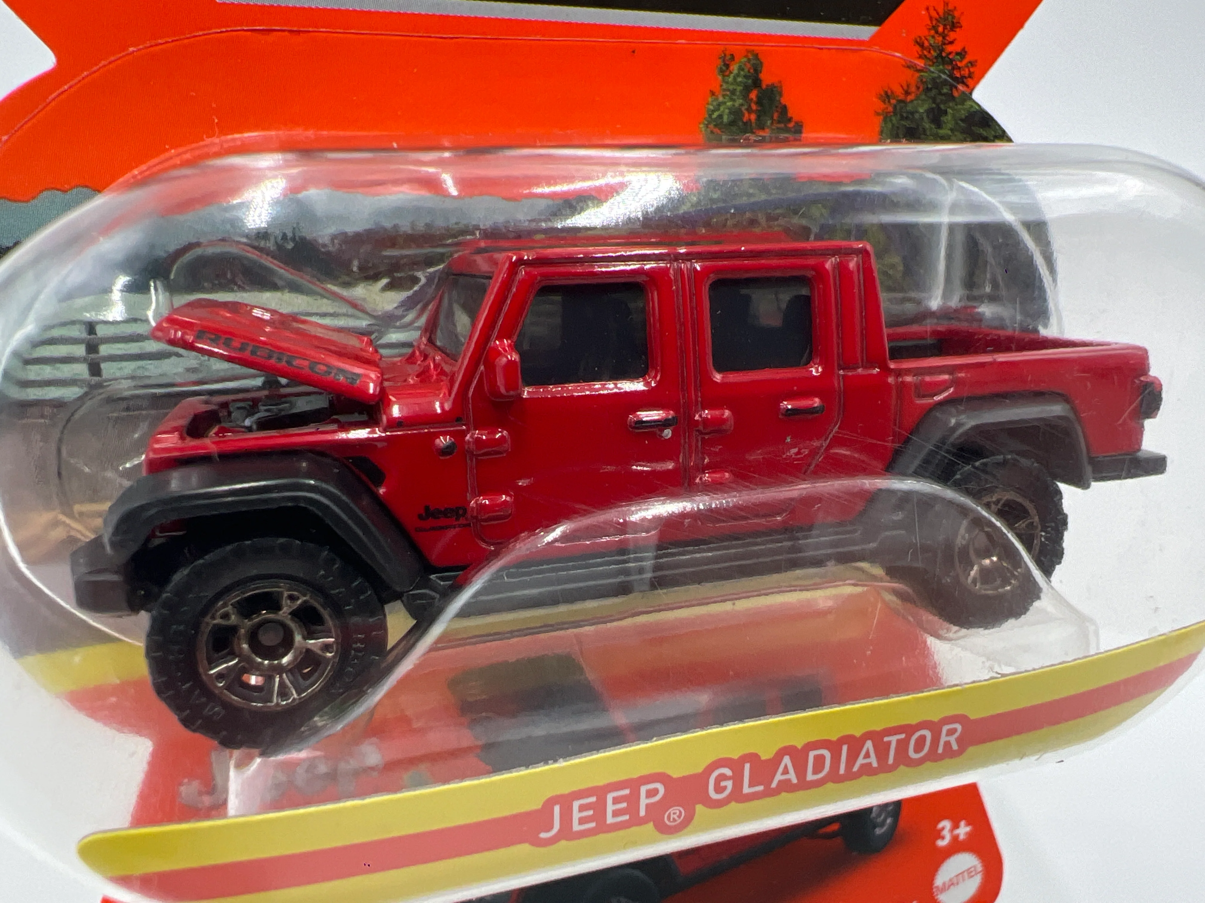 Matchbox Moving Parts #10 Jeep Gladiator Red 164F - Image 3