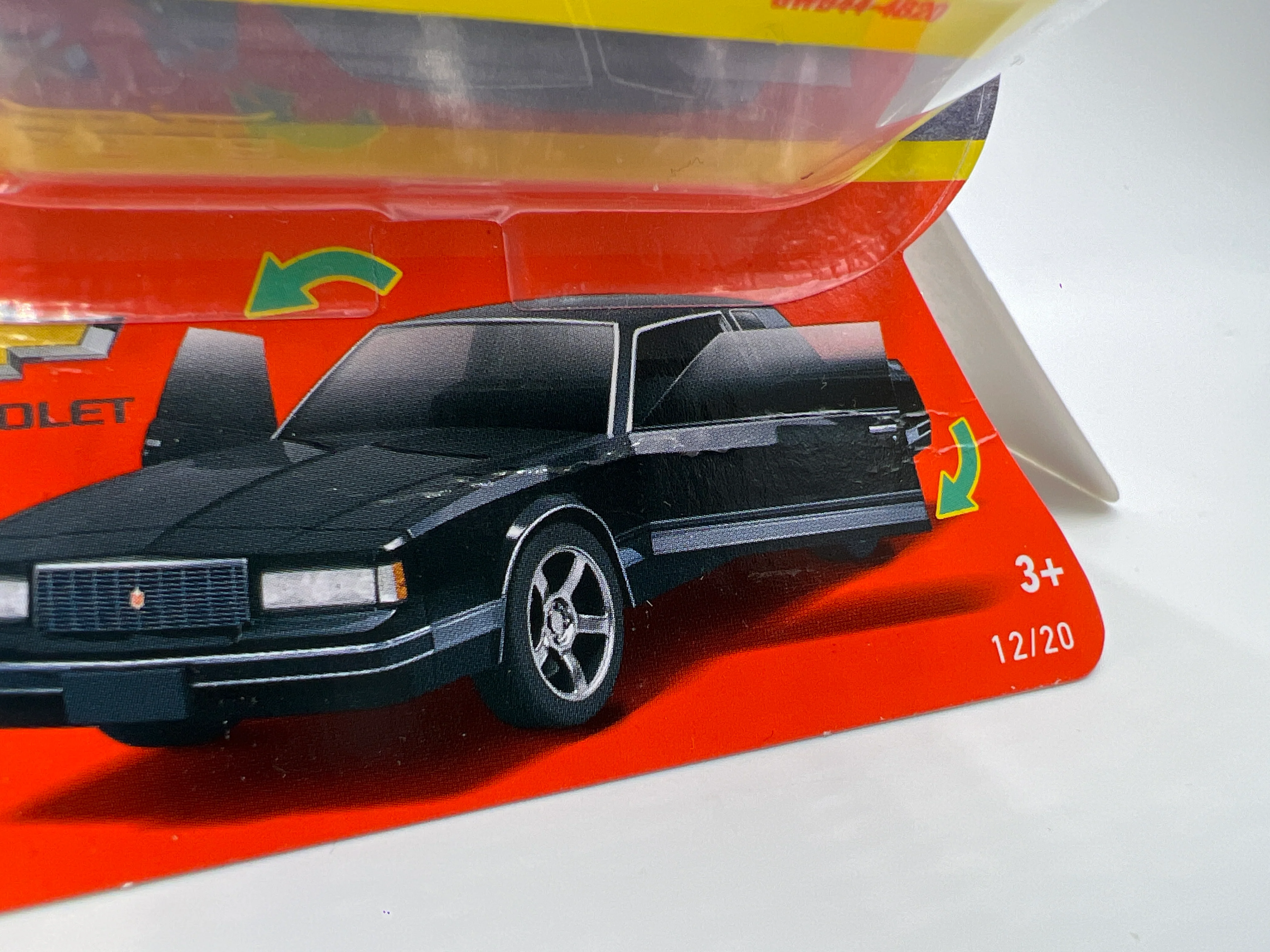 Matchbox Moving Parts #12 1988 Chevy Monte Carlo SS Black Has Vein On Bottom - Image 6