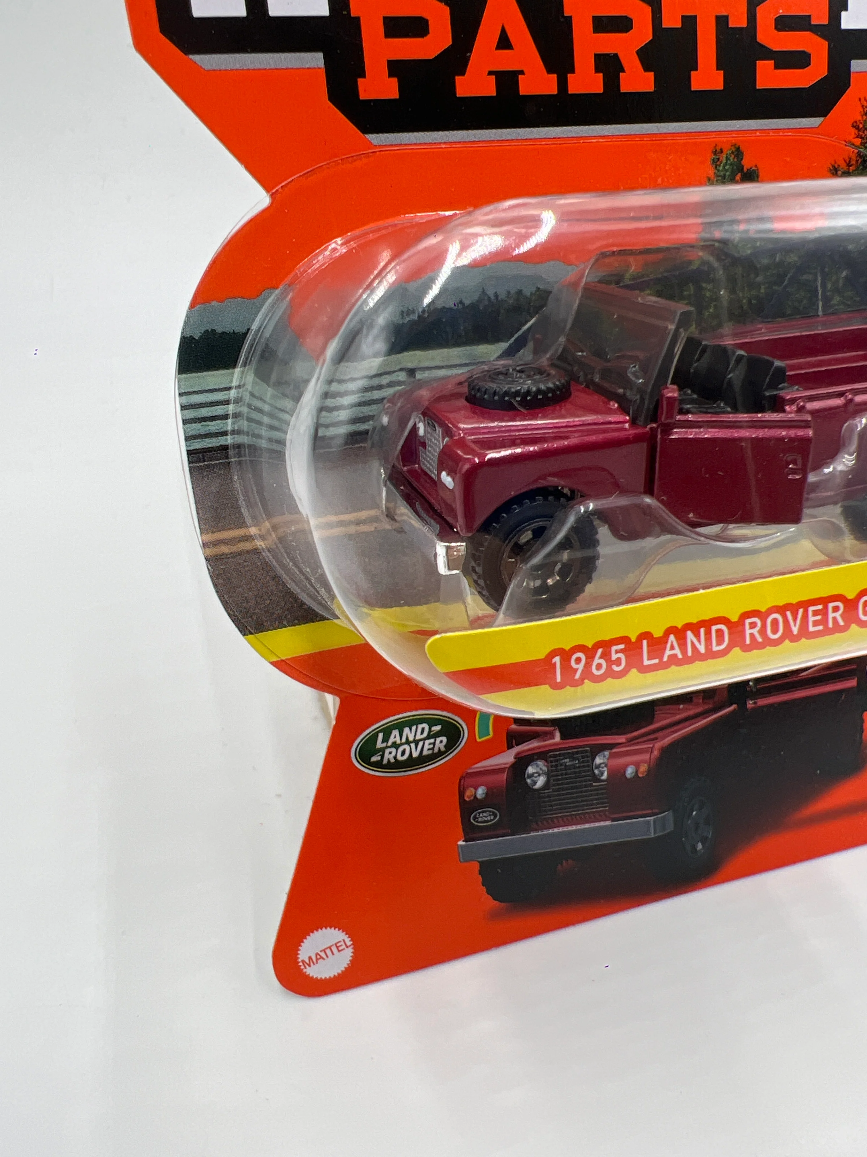 Matchbox Moving Parts #38 1965 Land Rover Gen II Pickup Red 162C - Image 5