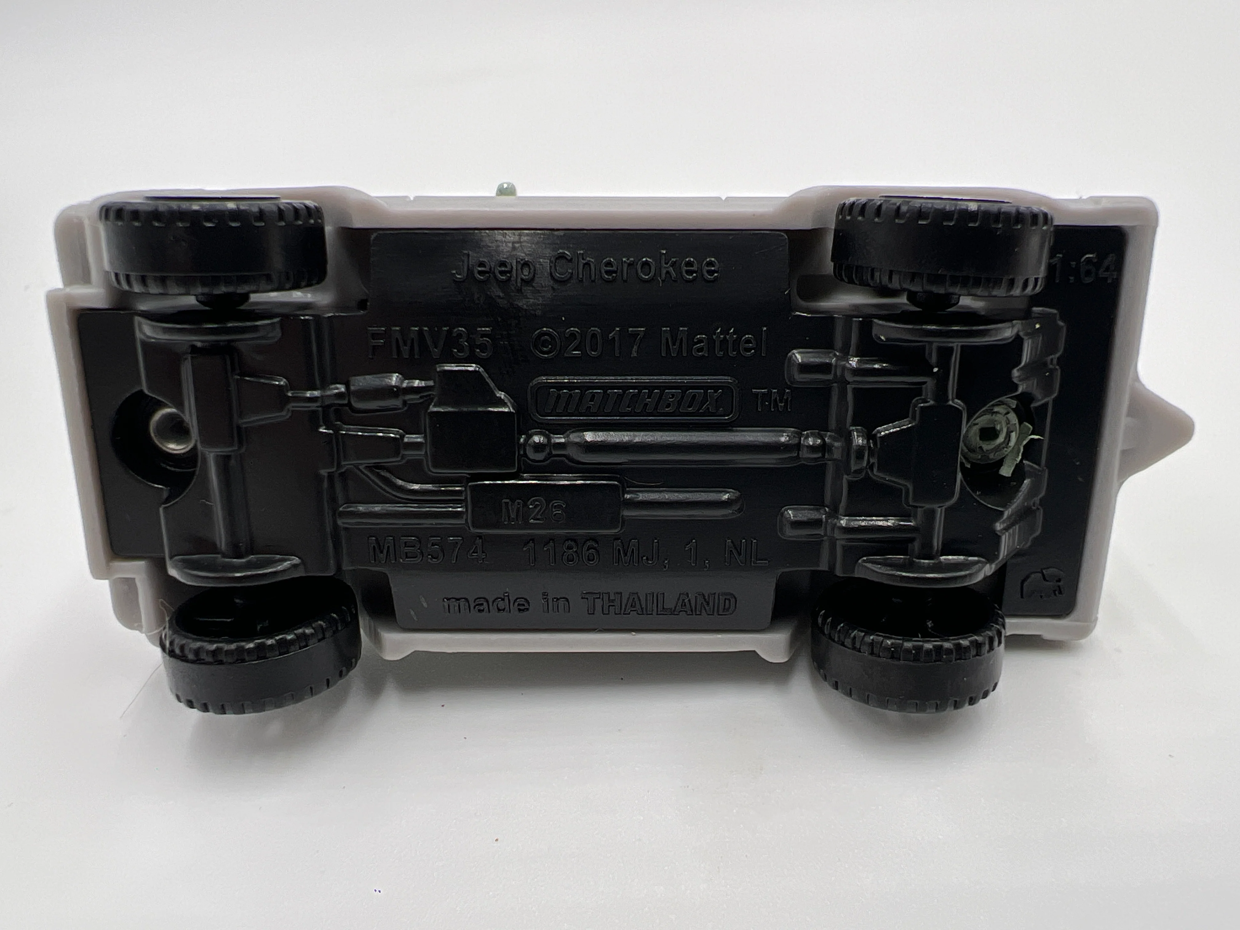 Matchbox National Parks Jeep Cherokee Green Loose - Image 6
