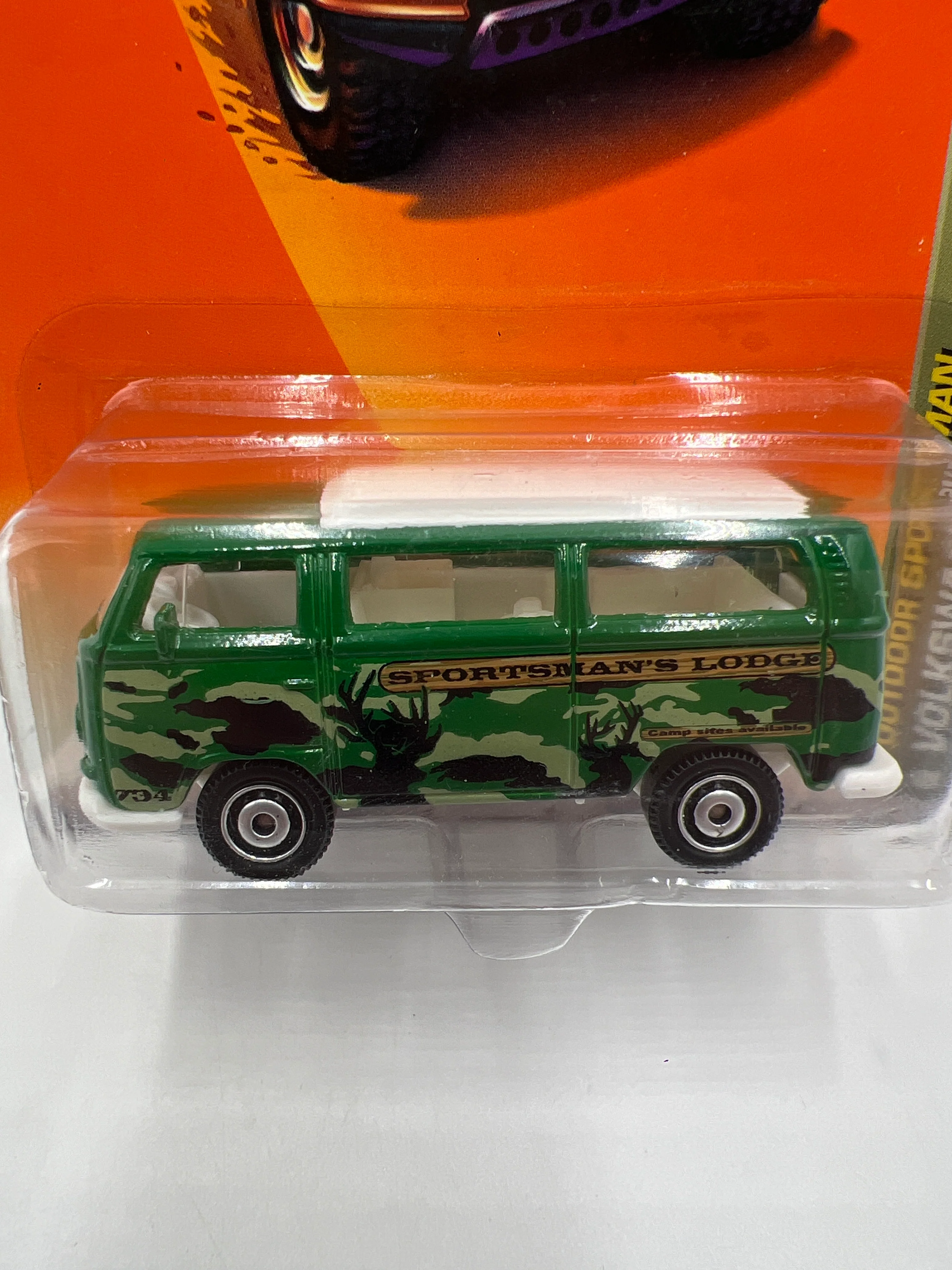 Matchbox Outdoor Sportsman #79 Volkswagen T2 Bus 216O - Image 3