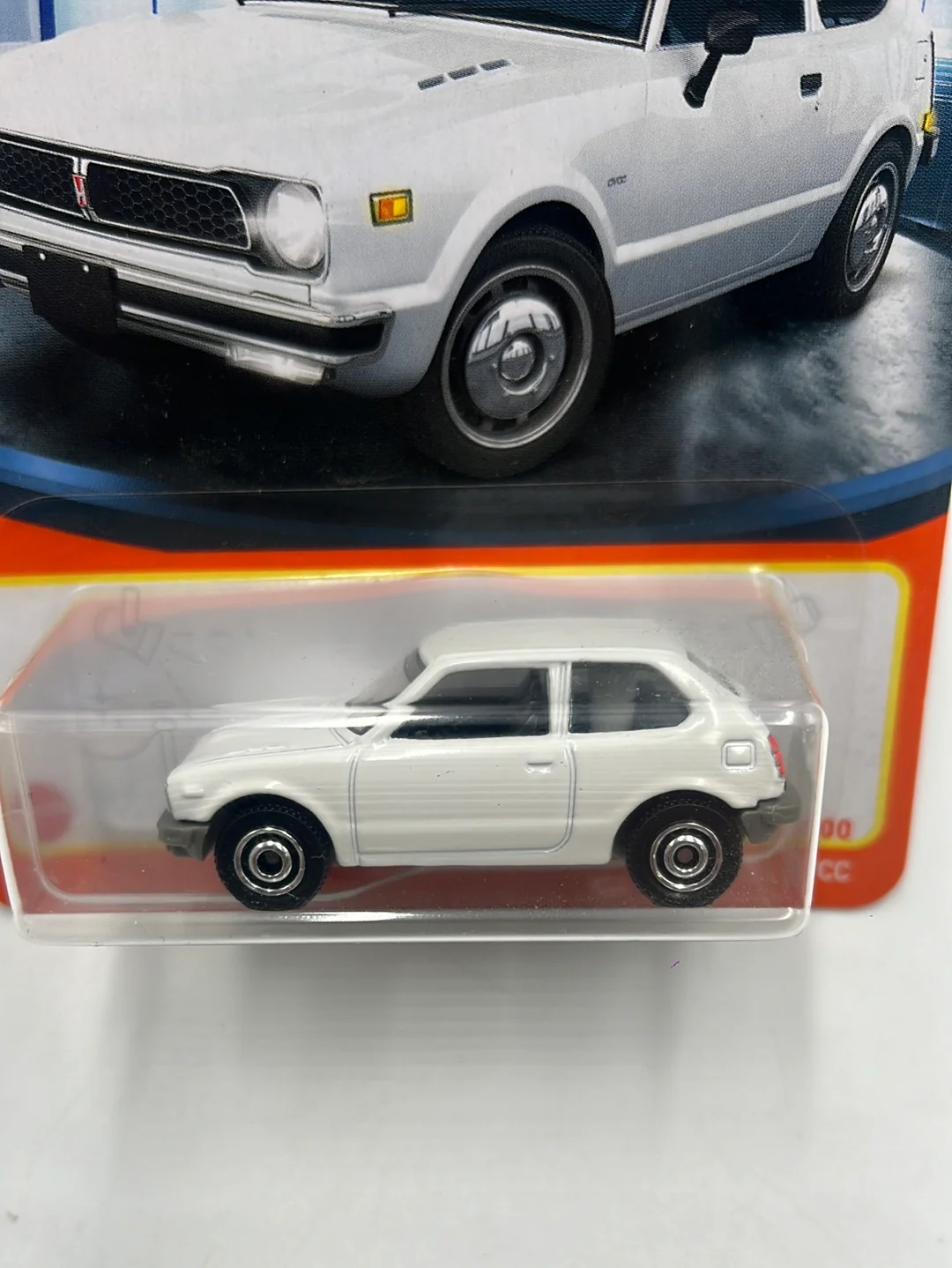 Matchbox 1976 Honda CVCC White 49/100 75F - Image 3