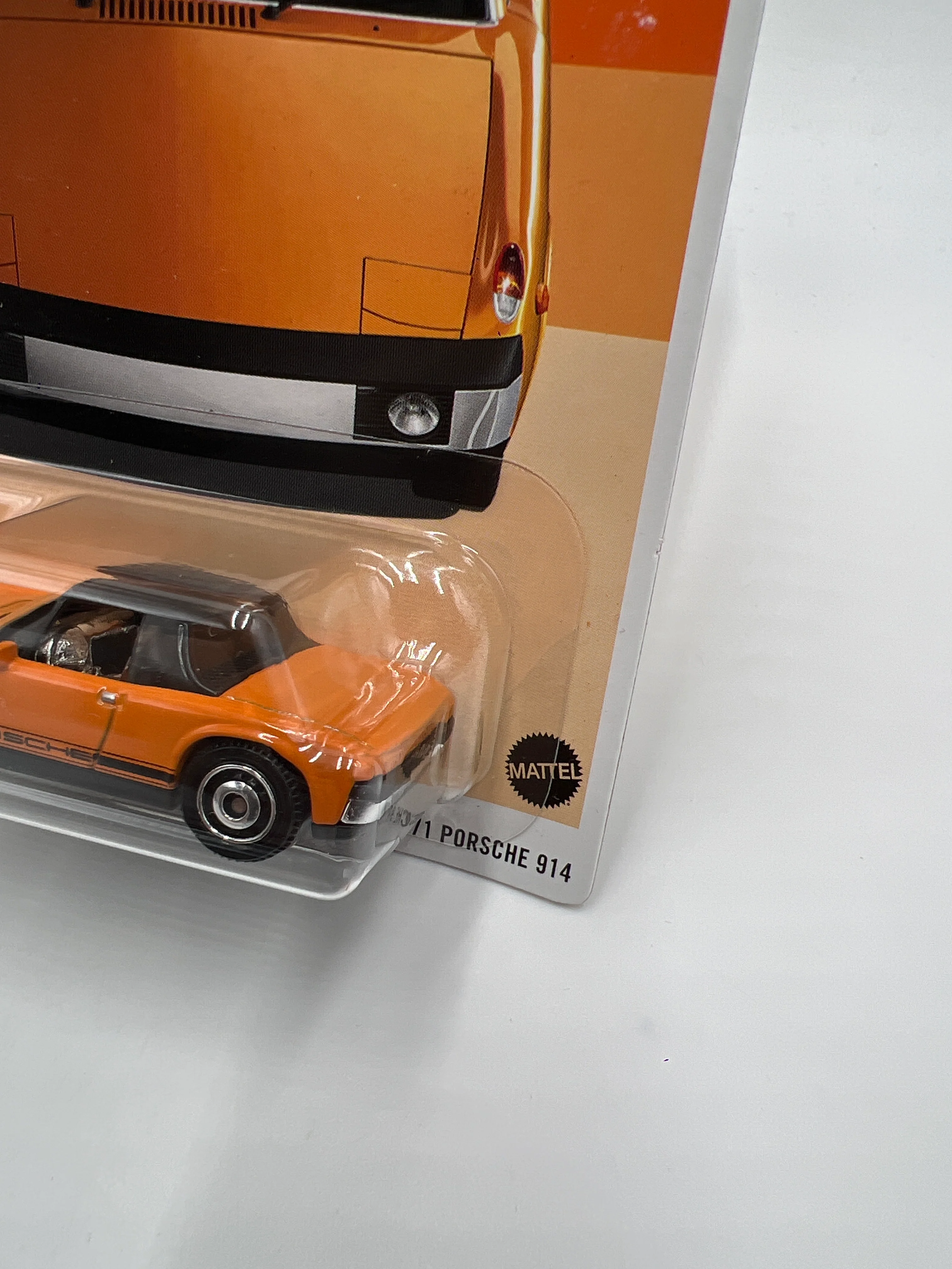 Matchbox Porsche Series #6 1971 Porsche 914 Orange - Image 3