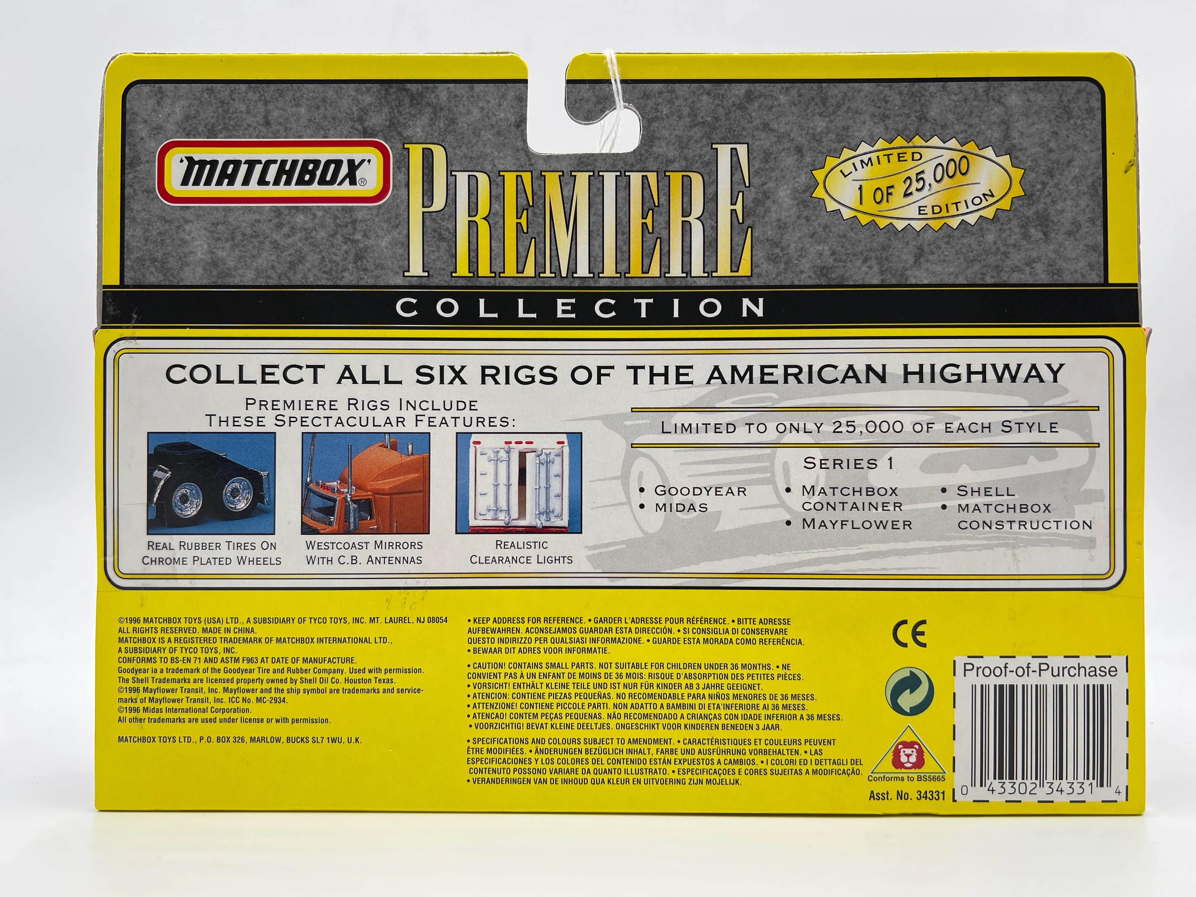 Matchbox Premiere Rigs Series 1 Kenworth Aerodyne Red - Image 6