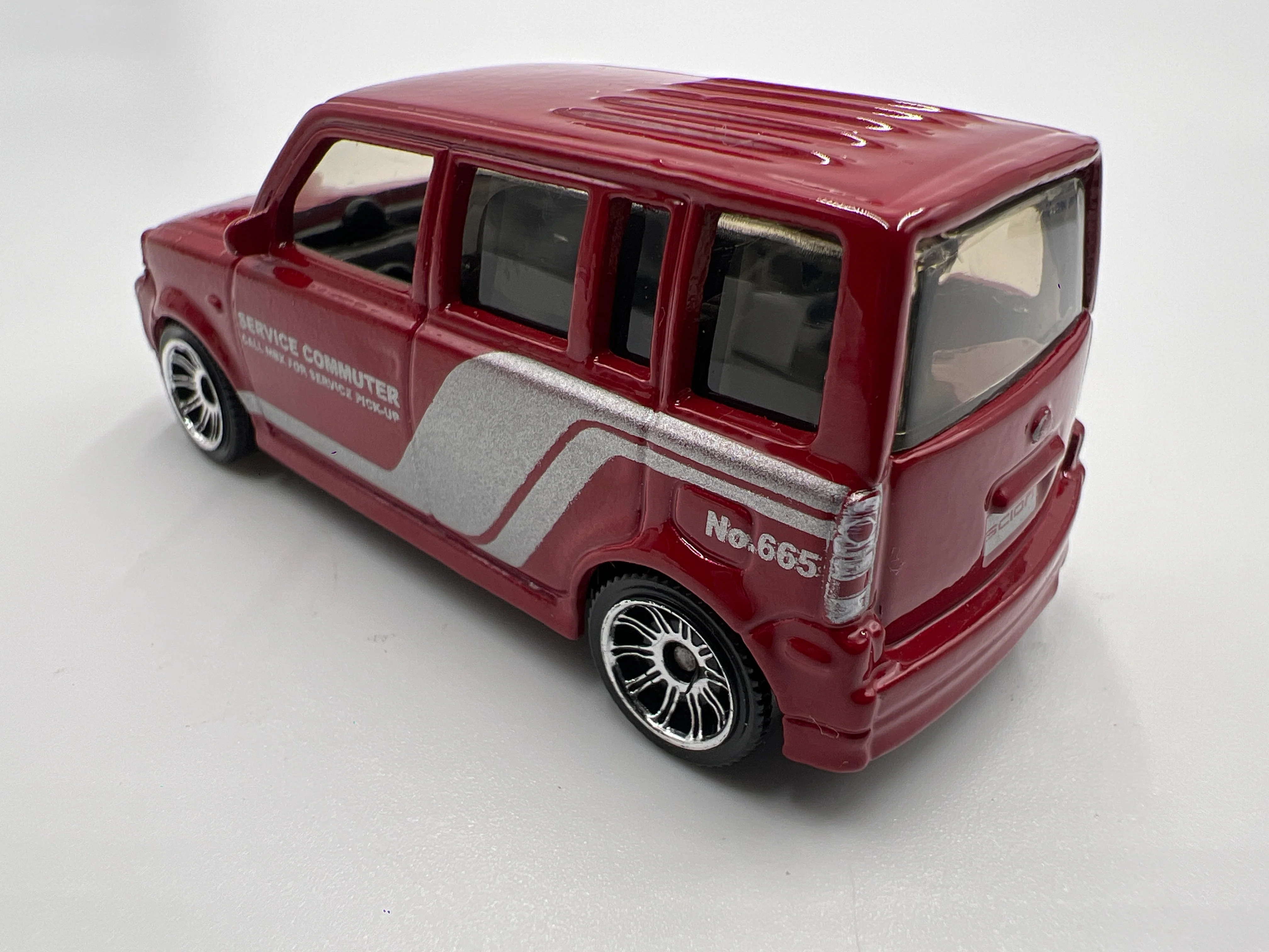 2008 Matchbox #32 Scion xB Red Loose - Image 3
