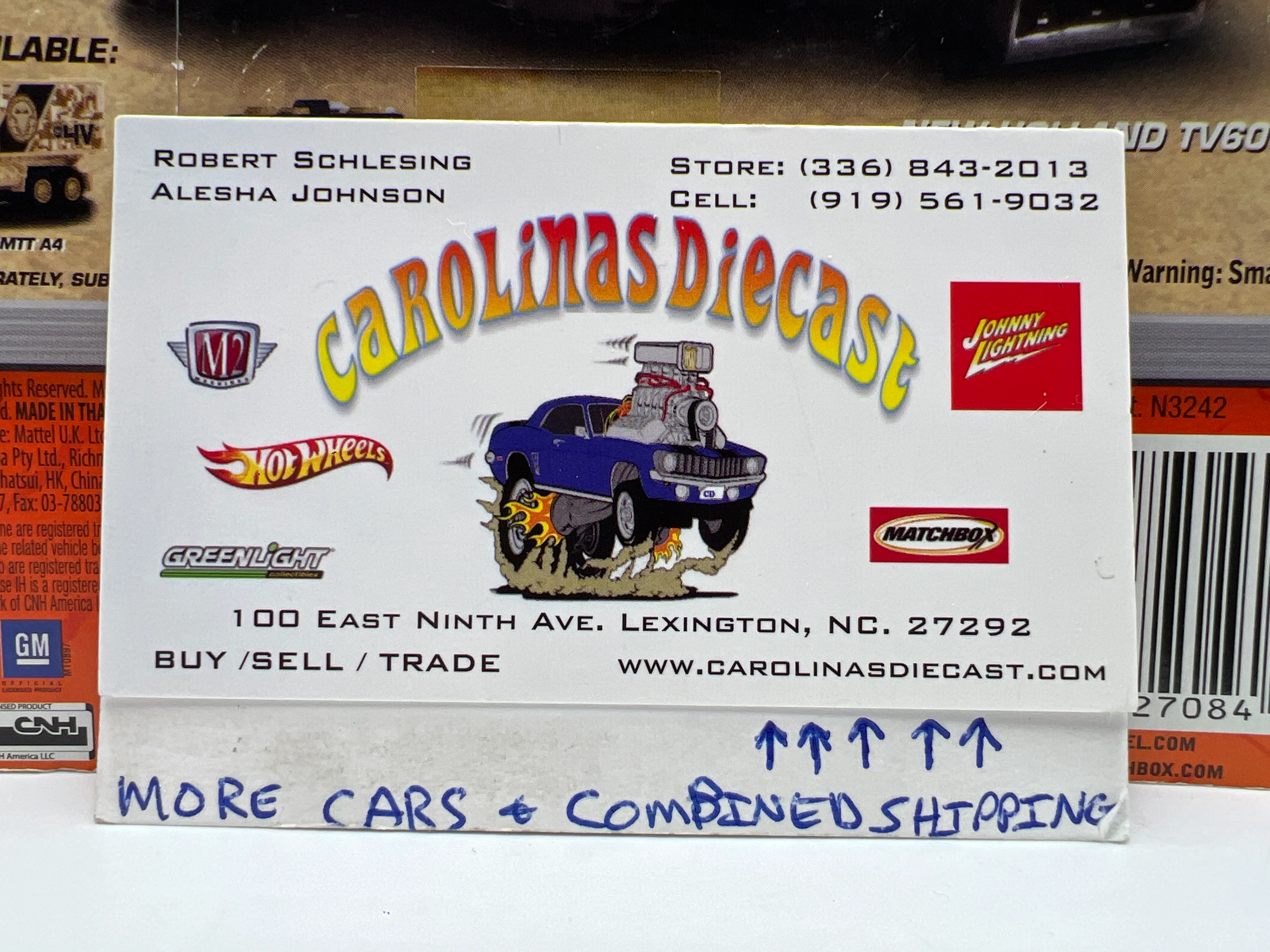 2010 Matchbox Real Working Rigs New Holland TV6070 Yellow (Bad Card/Cracked Blister) - Image 10