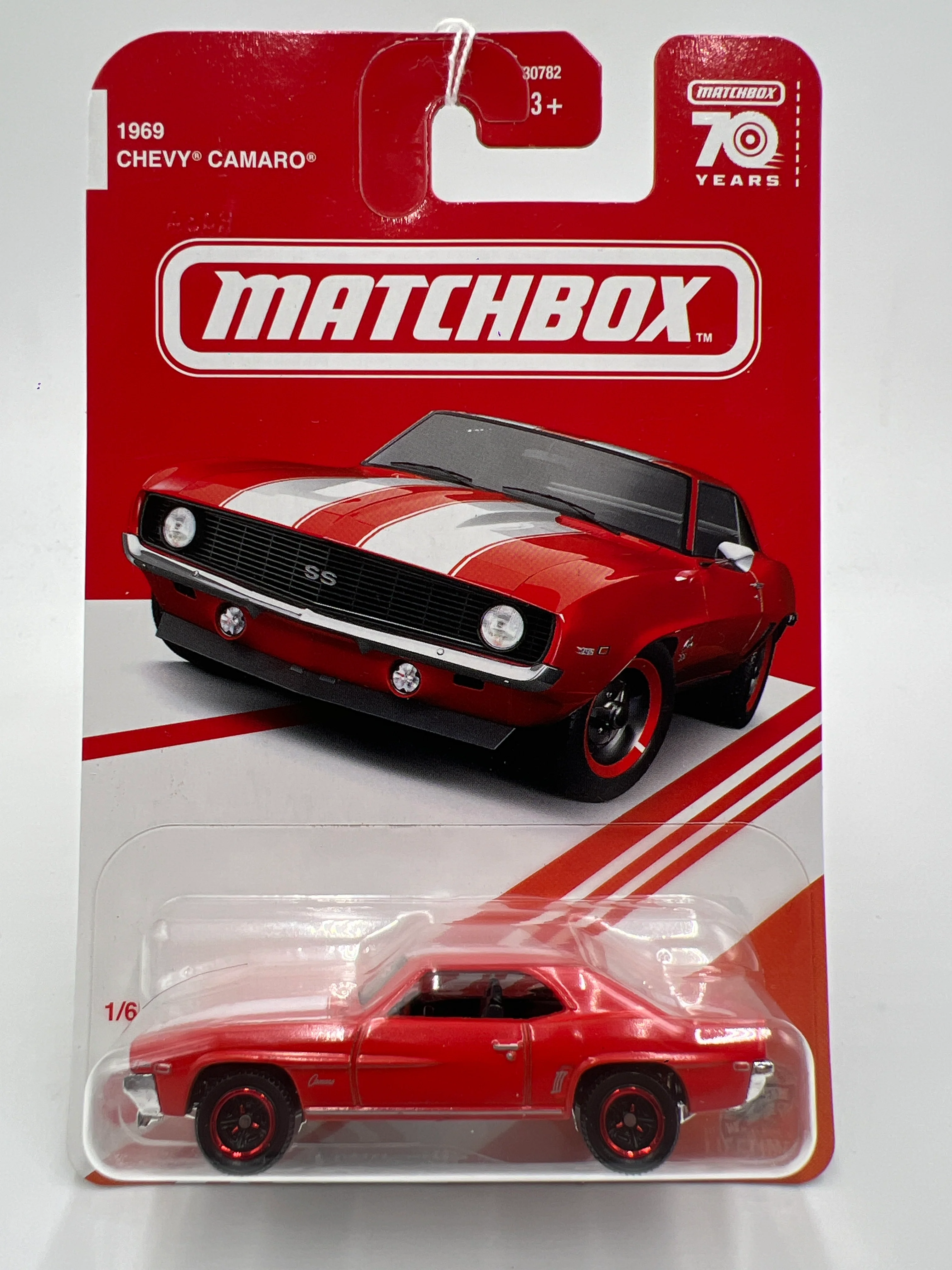 Matchbox 70 Years Red Target Exclusive #1 1969 Chevy Camaro Red - Image 2