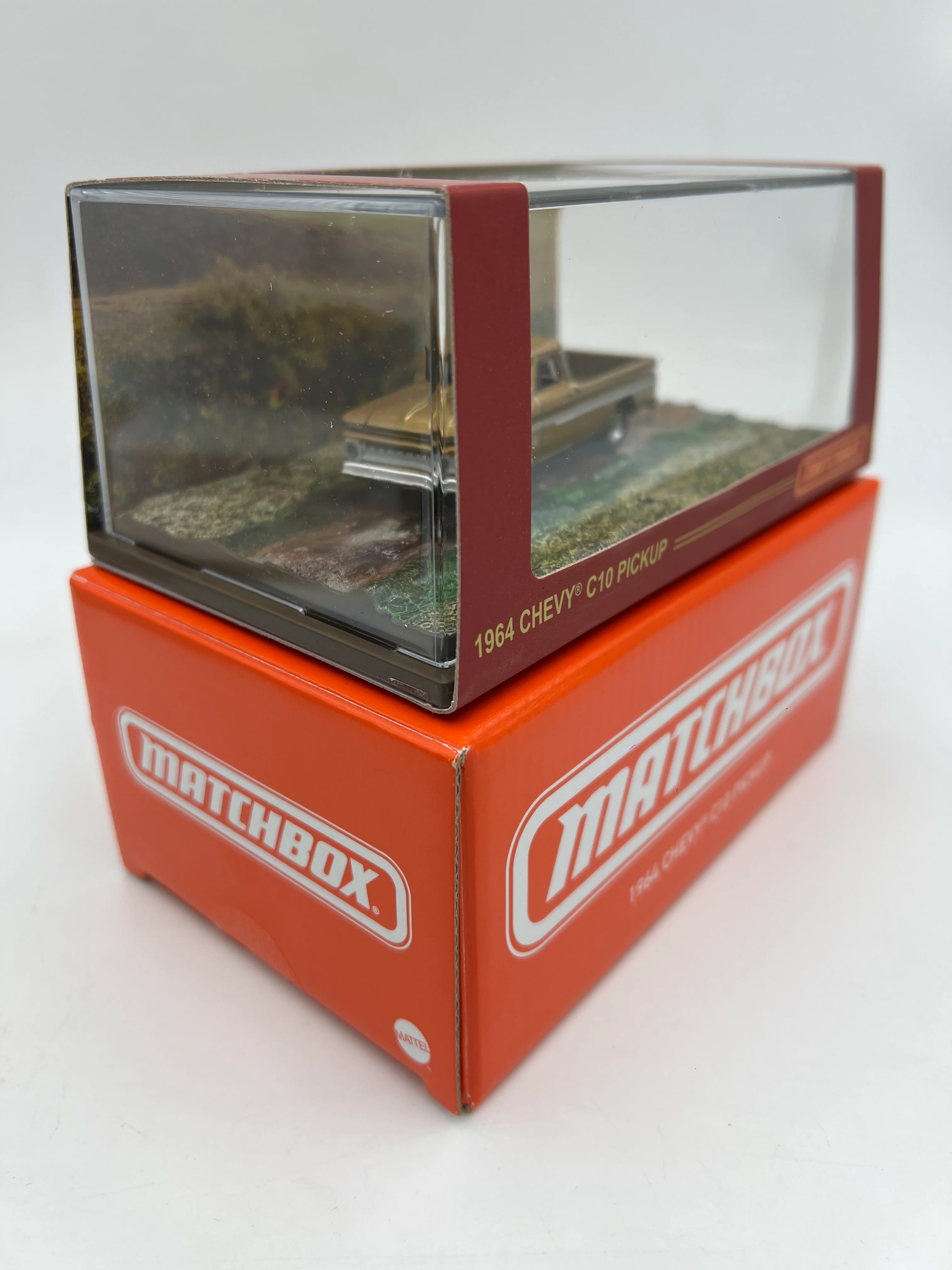 Matchbox RLC Mattel Creations 1964 Chevy C10 Pickup Gold - Image 4