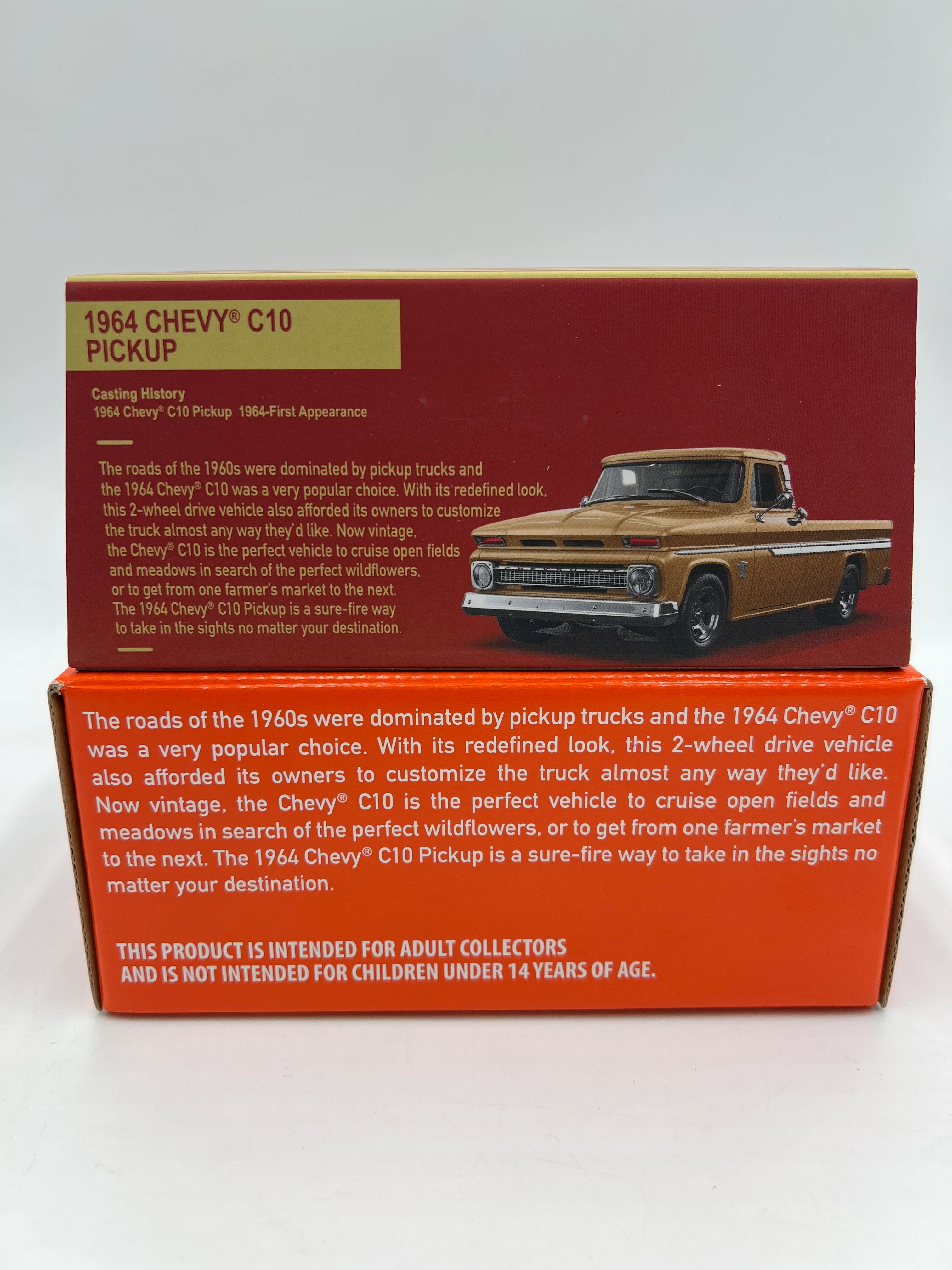 Matchbox RLC Mattel Creations 1964 Chevy C10 Pickup Gold - Image 6