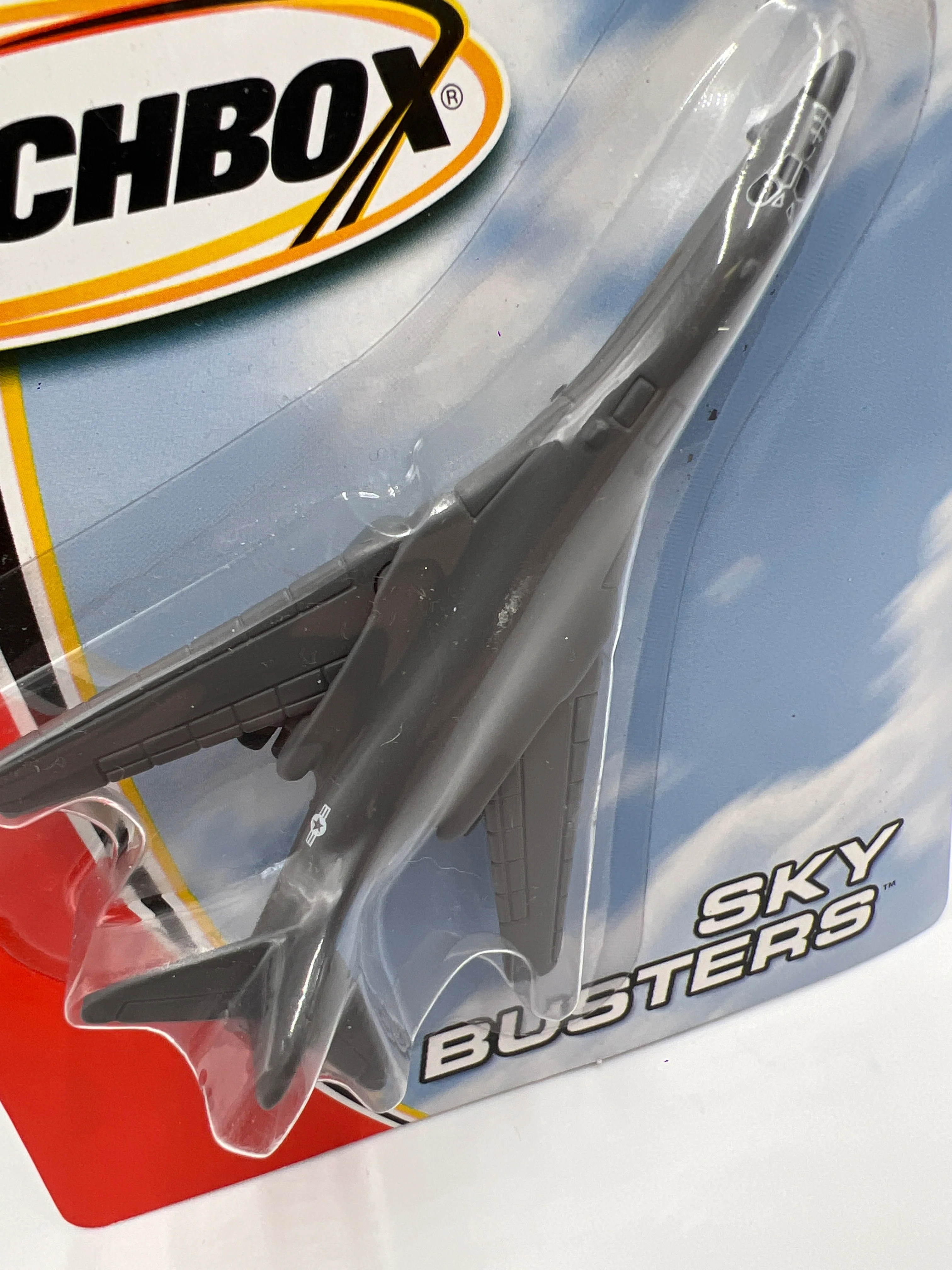Matchbox Sky Busters B-1B Lancer Gray VHTF - Image 3