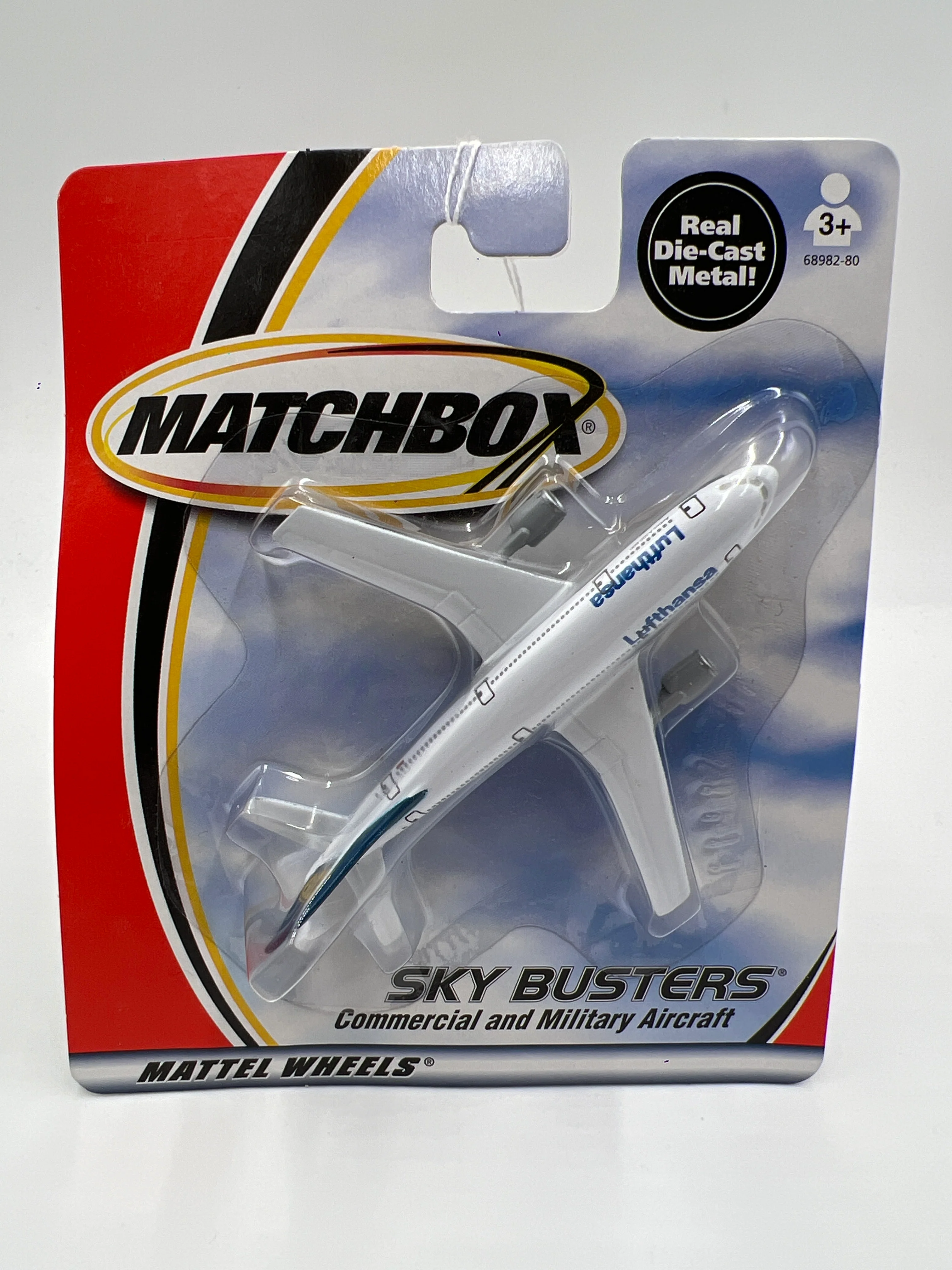 Matchbox Sky Busters A300B Airbus Lufthansa White VV3 - Image 2