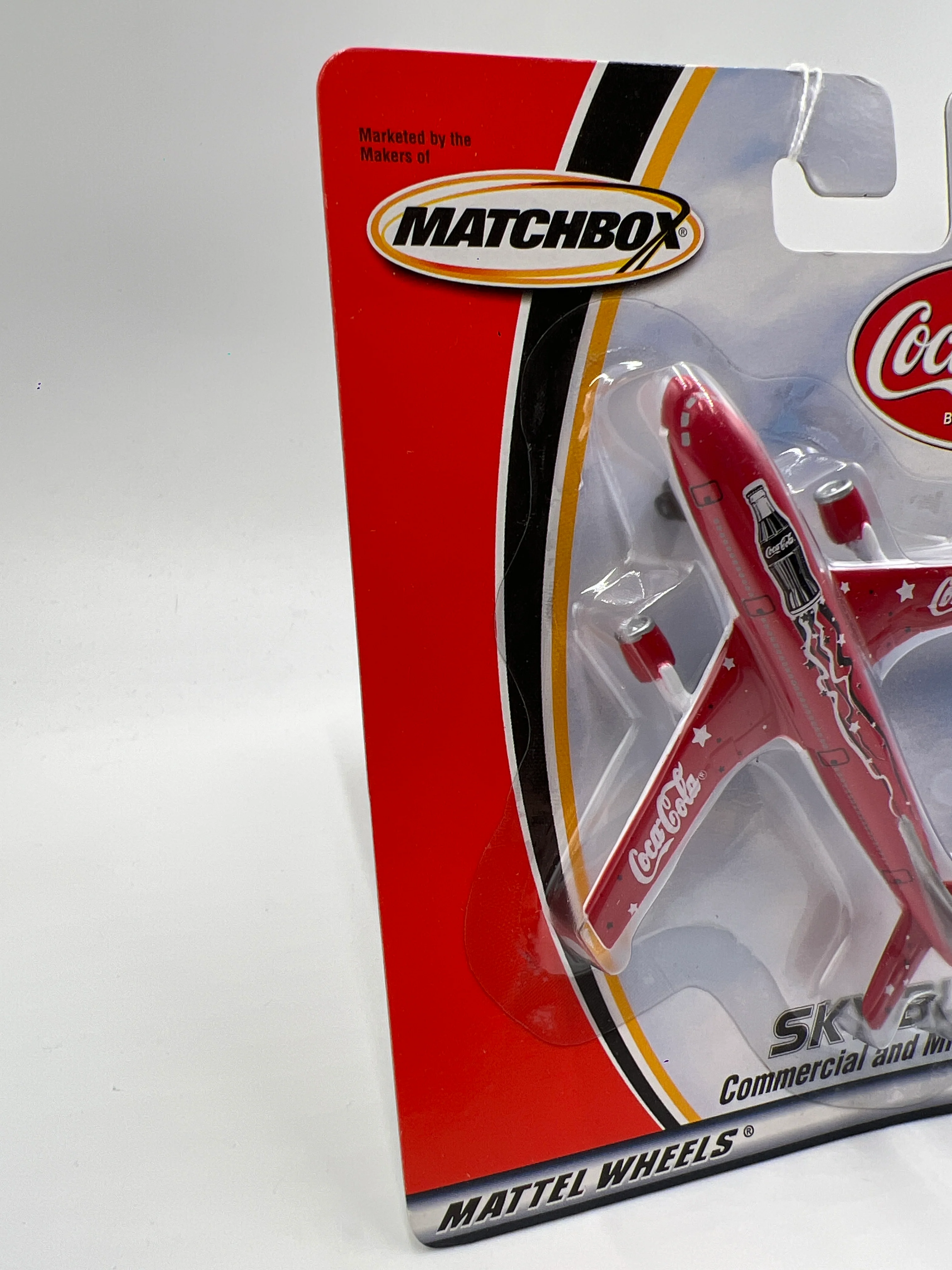 Matchbox Sky Busters A300B Airbus Coca Cola Red YY2 - Image 5