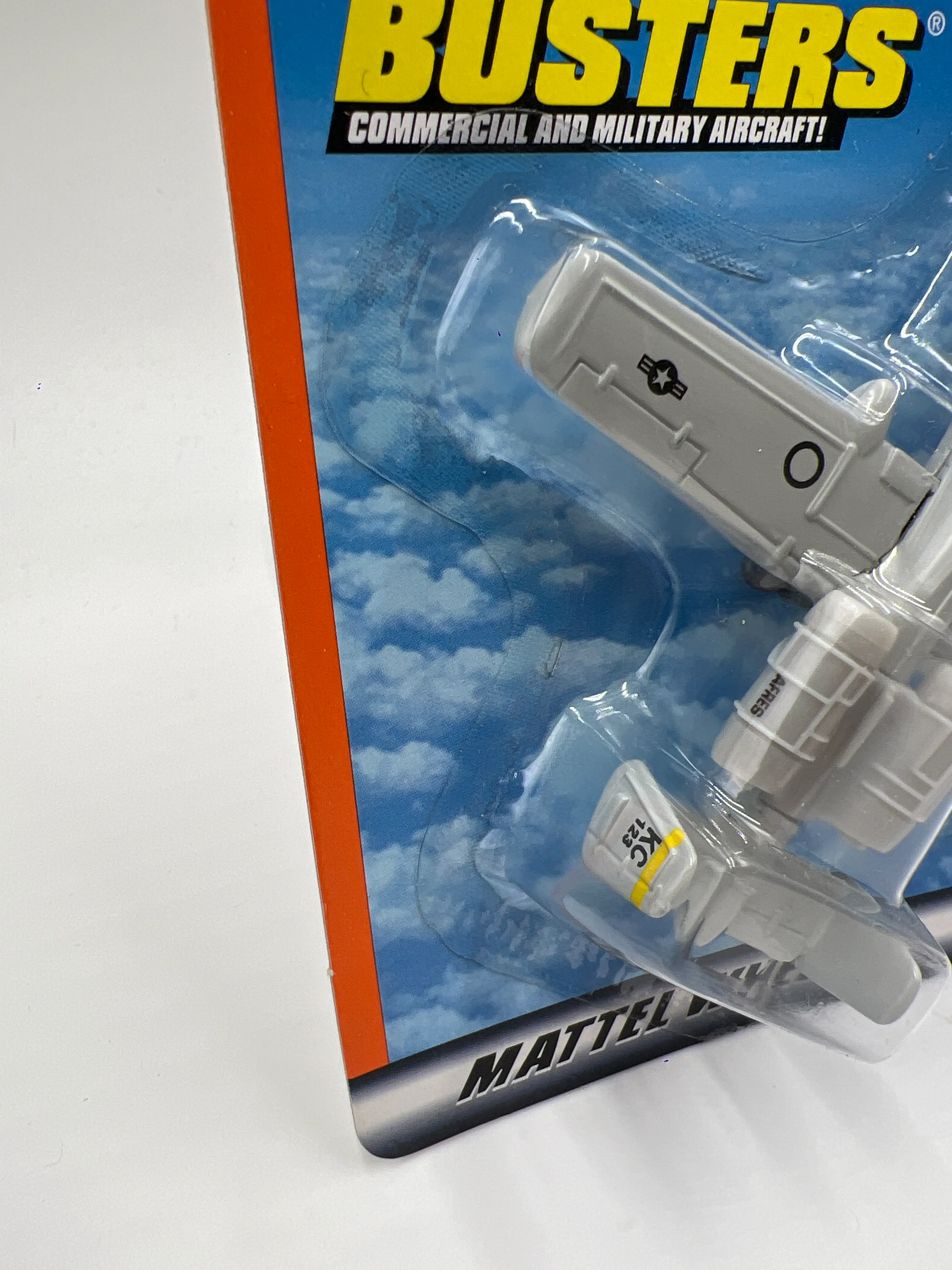 Matchbox Sky Busters Warthog A-10A Military Plane Gray - Image 5