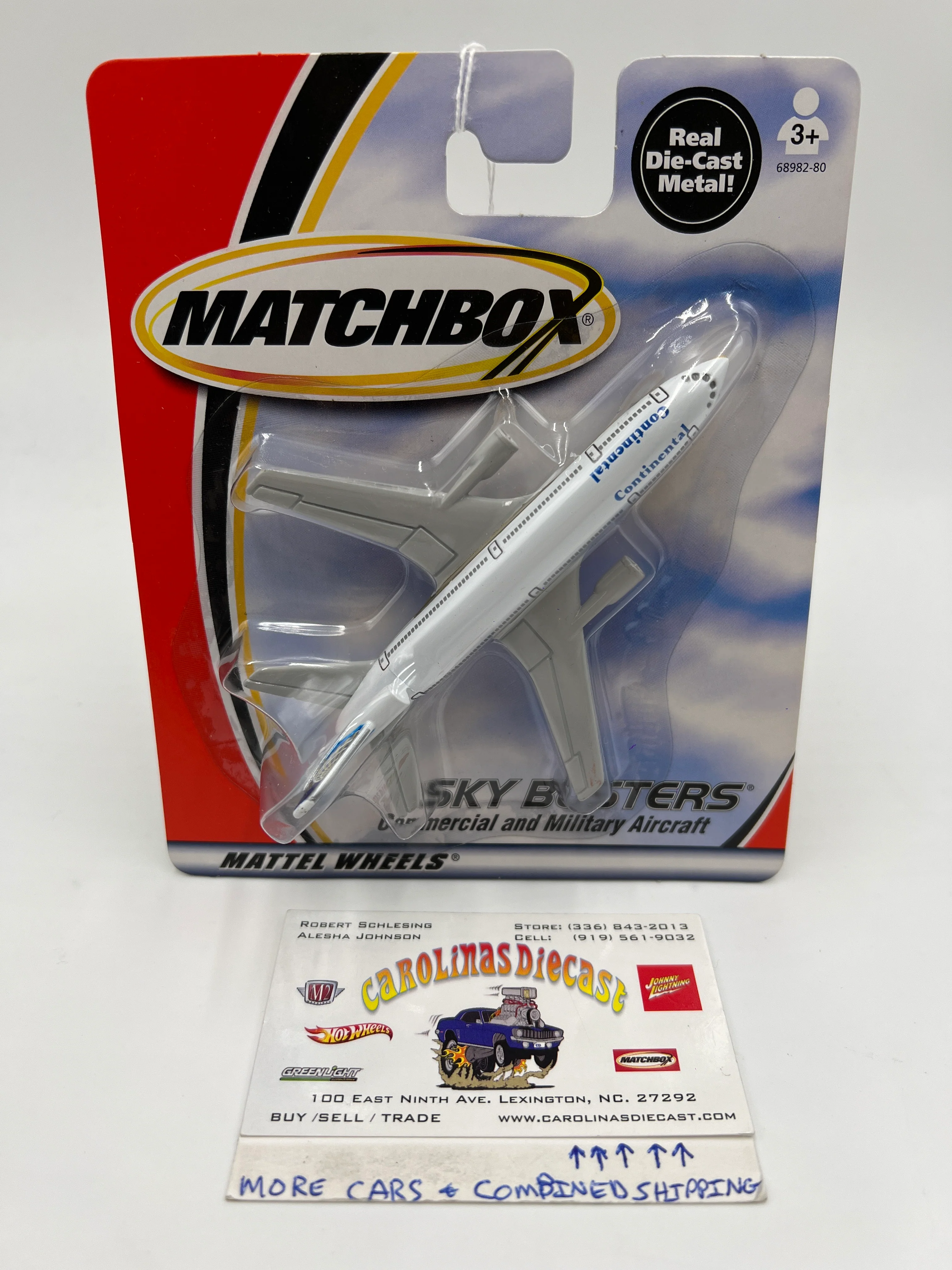 Matchbox Sky Busters DC-10 Continental #2 WW3