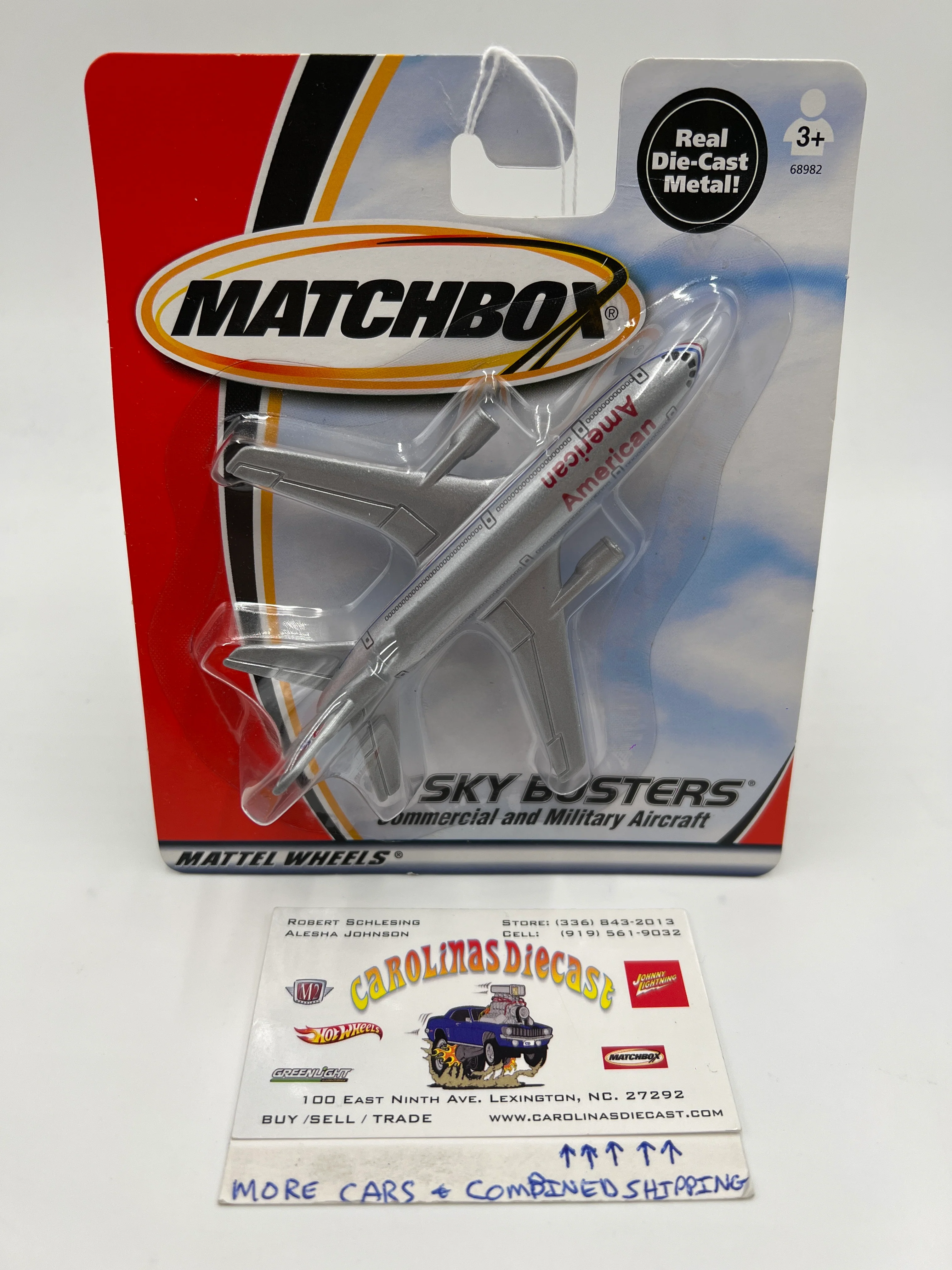 Matchbox Sky Busters DC-10 American Airlines WW7