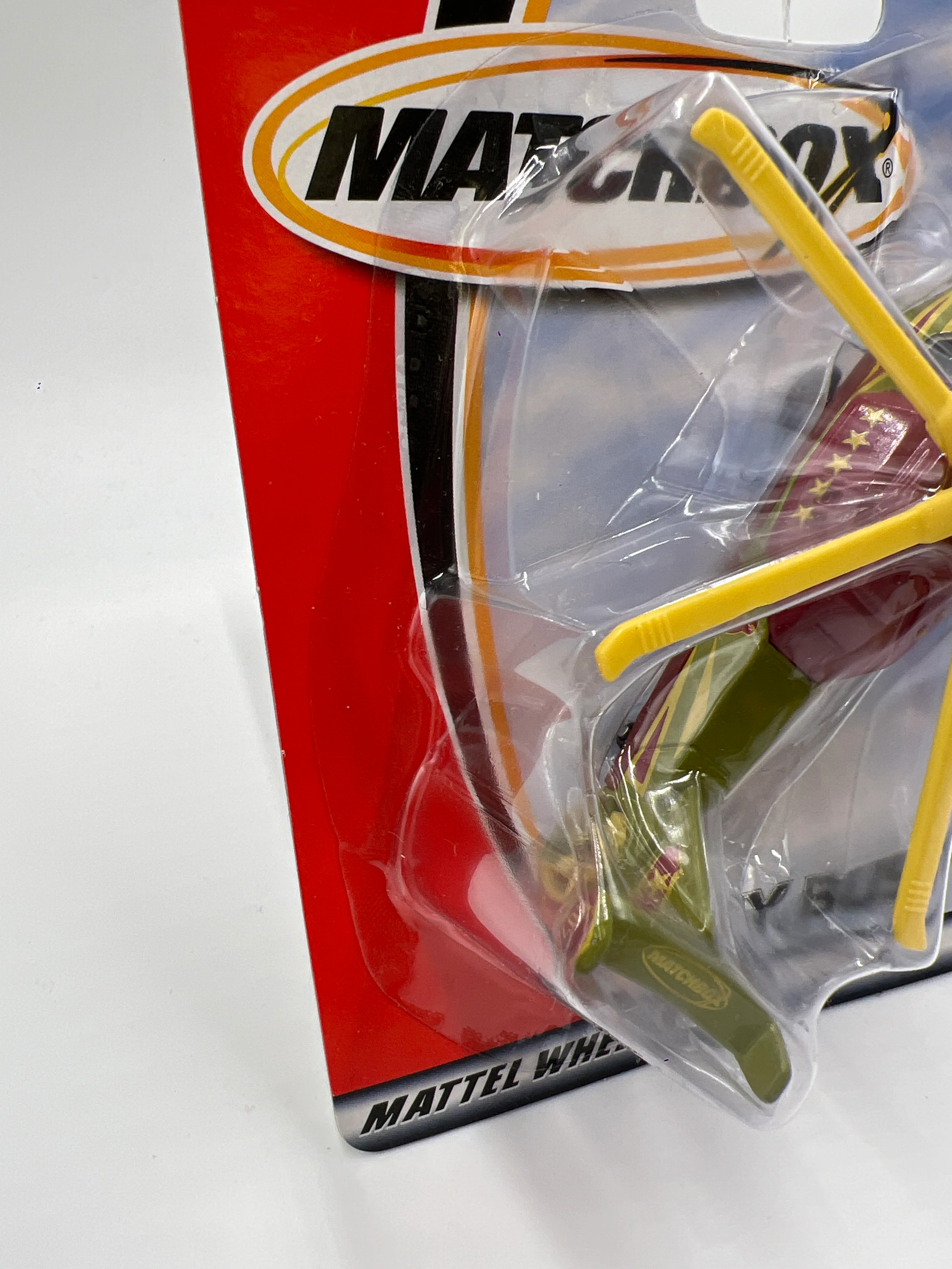Matchbox Sky Busters Military Helicopter Red/Green 5 Stars - Image 5