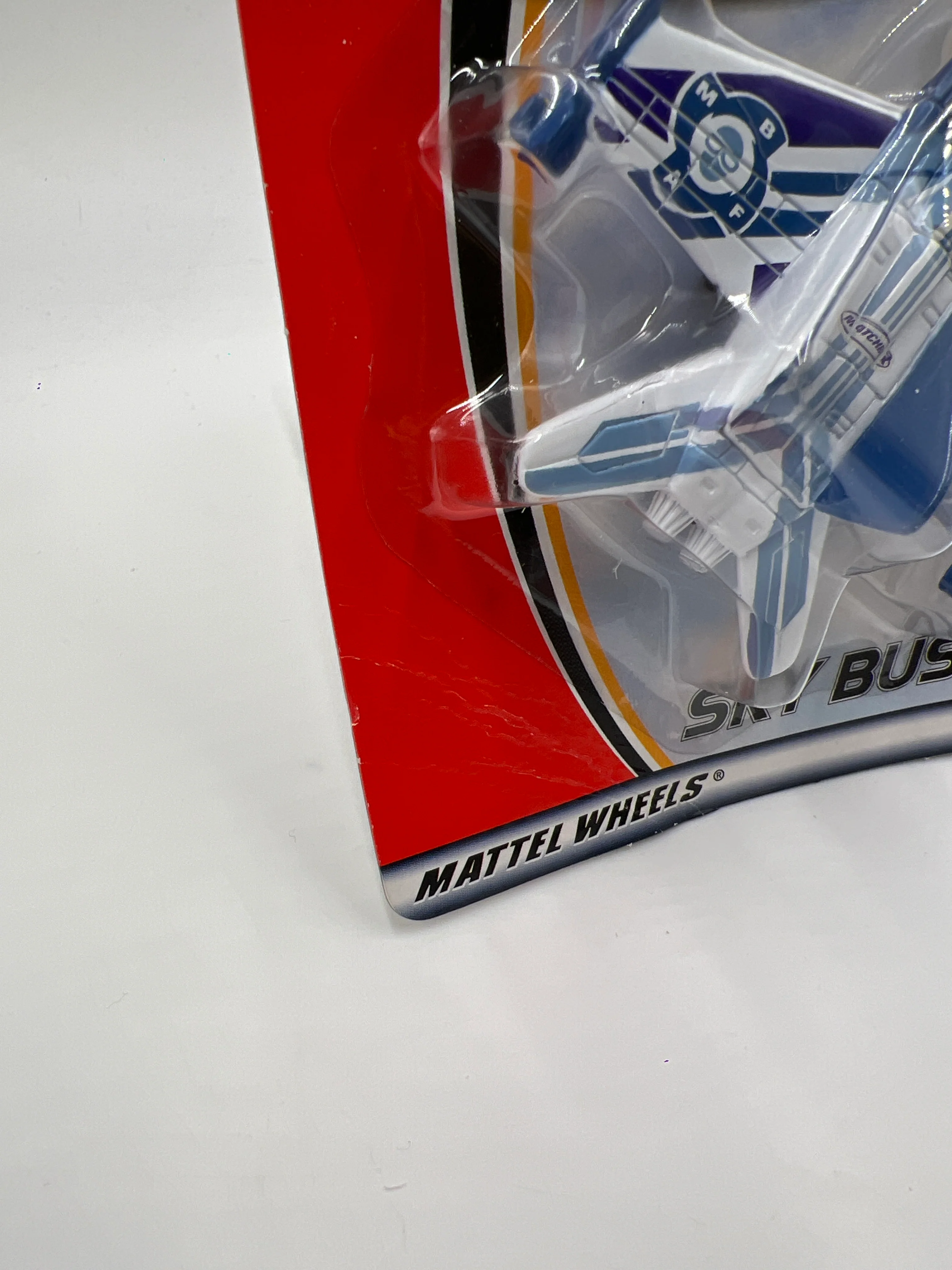 Matchbox Sky Busters Attack Jet MBAF Blue/White VV8 - Image 6
