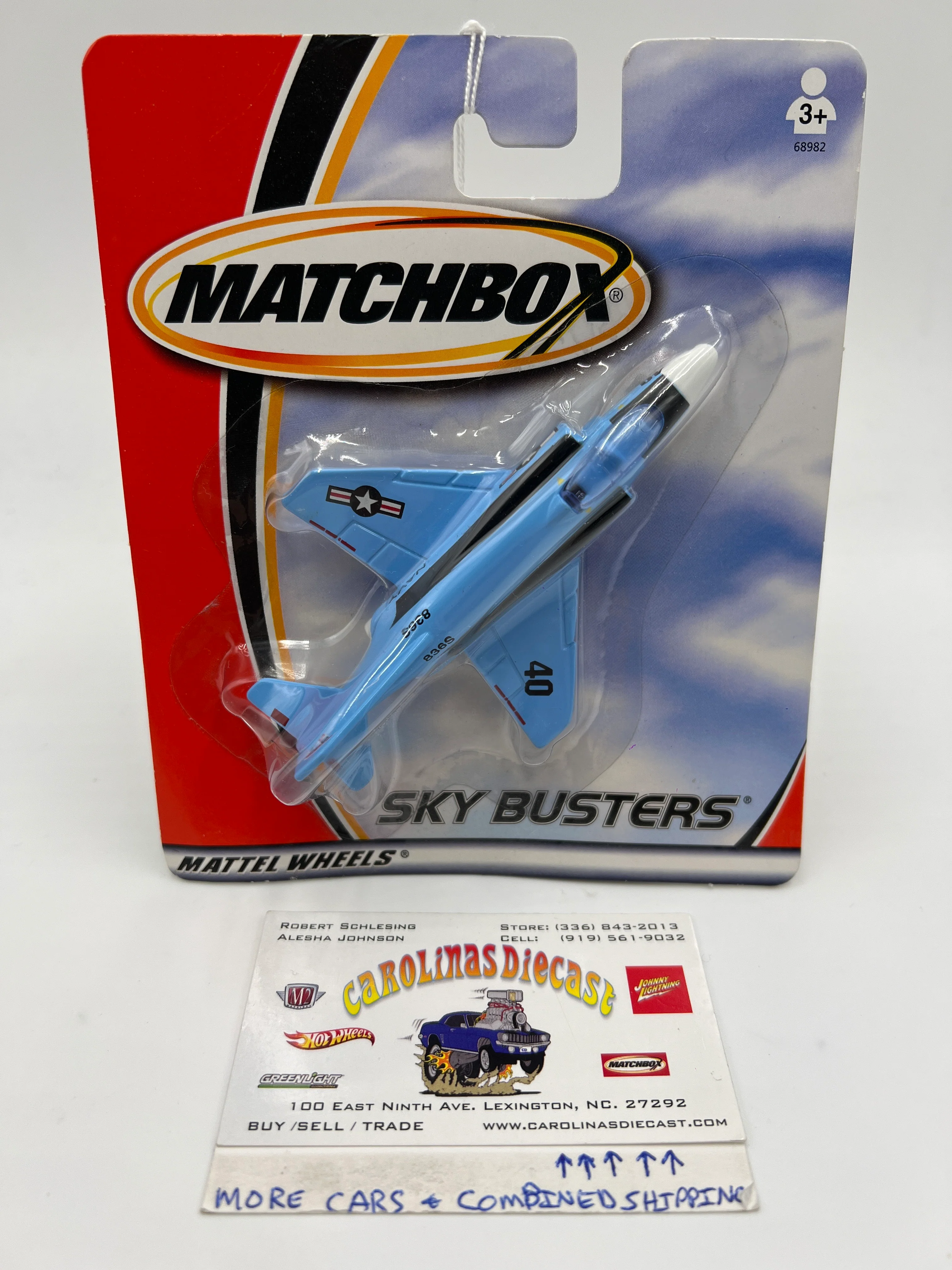 Matchbox Sky Busters F4 U.S. Navy