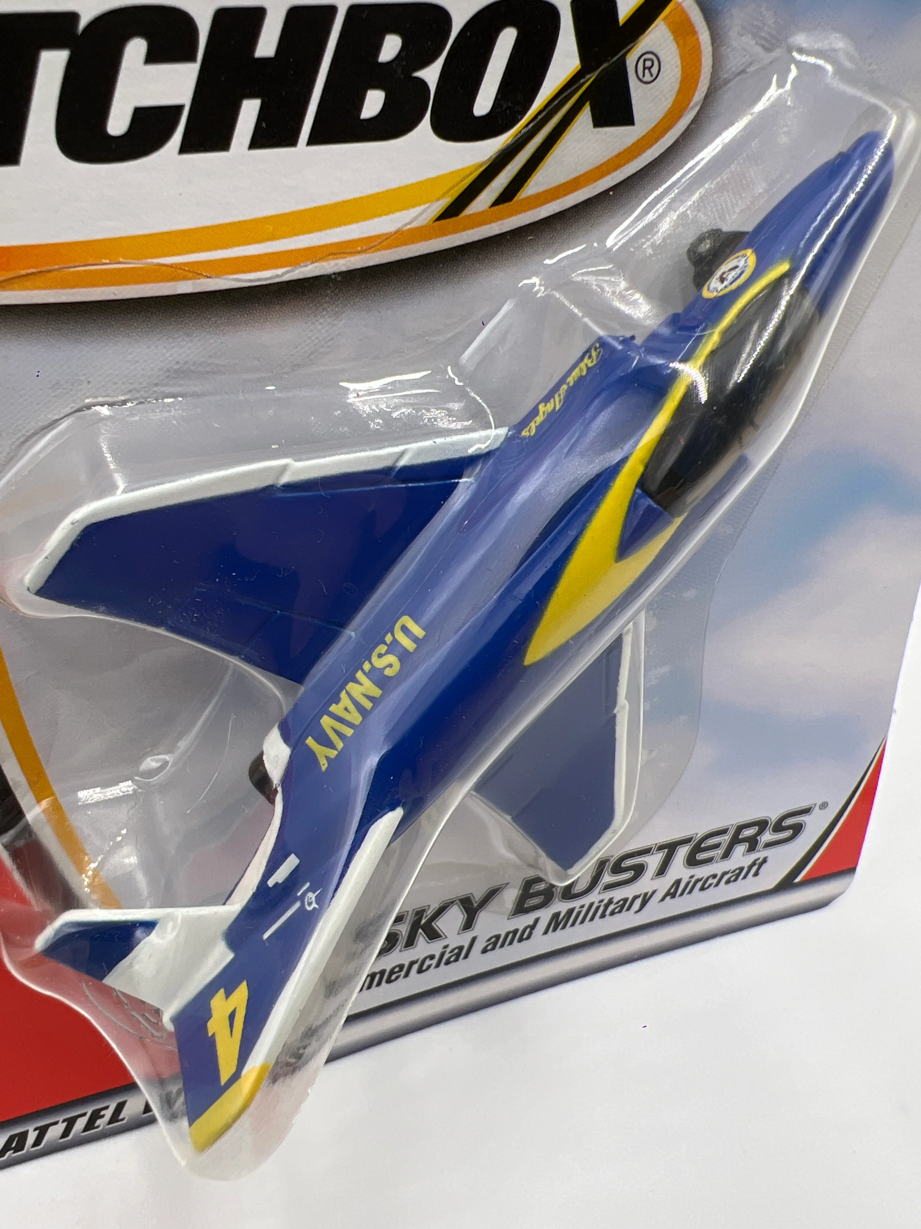 Matchbox Sky Busters F4 Blue Angels PP5 - Image 3