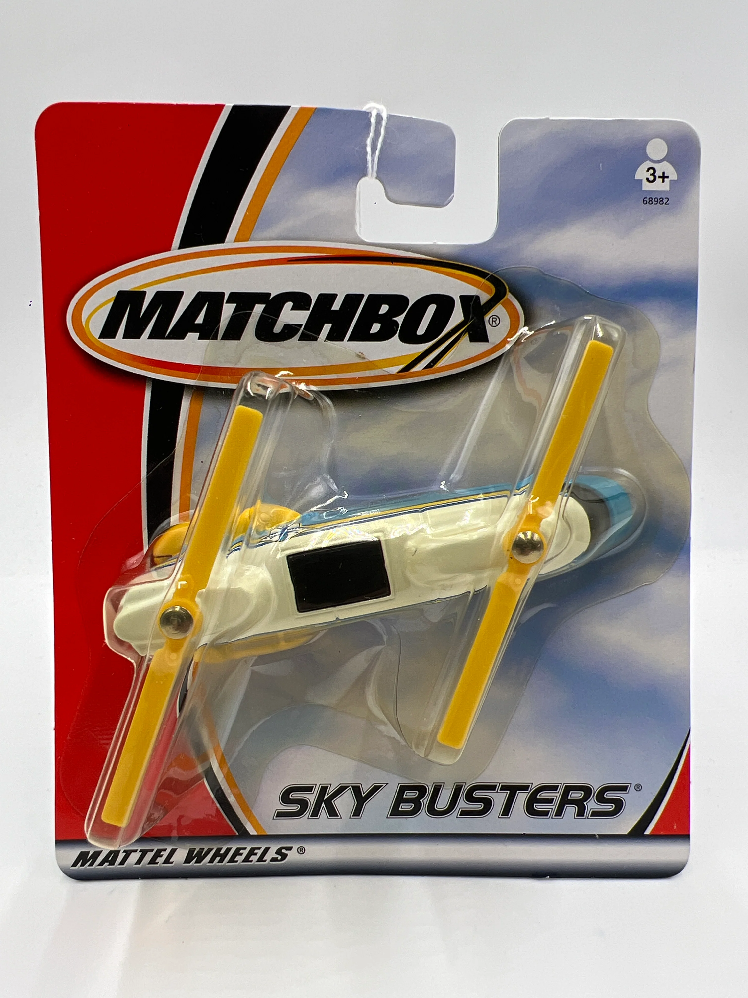 Matchbox Sky Busters Transport Helicopter Ambulance Blue/White PP1 - Image 2