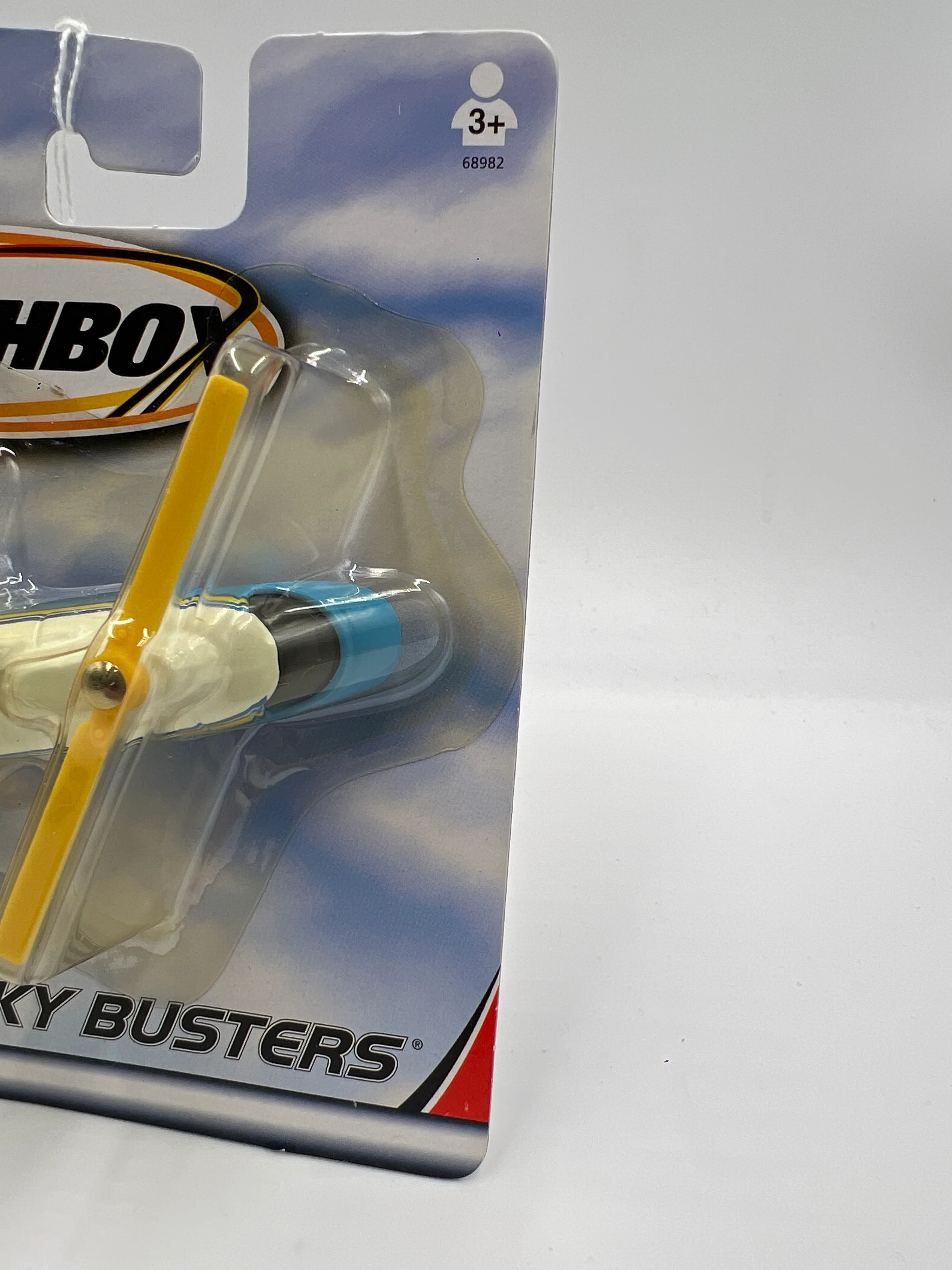 Matchbox Sky Busters Transport Helicopter Ambulance Blue/White PP1 - Image 4